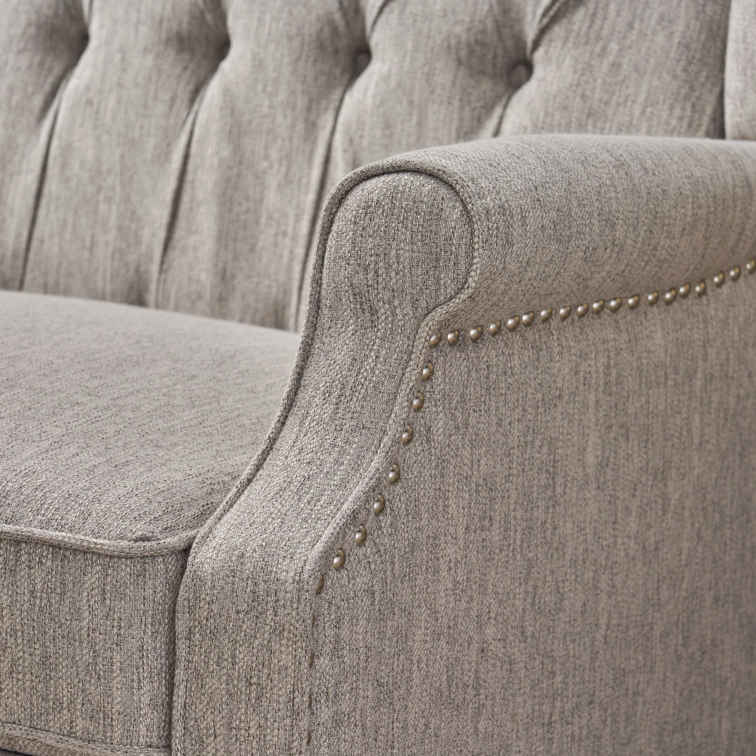 Oversized Wingback Tufted Recliner Accent Chair - Image 4