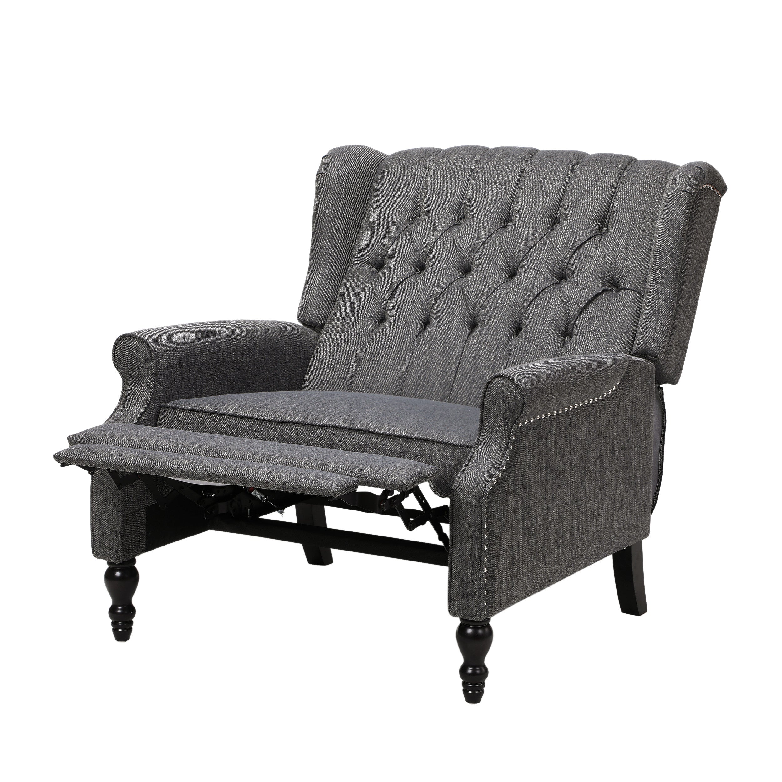 Oversized Wingback Tufted Recliner Accent Chair - Image 41