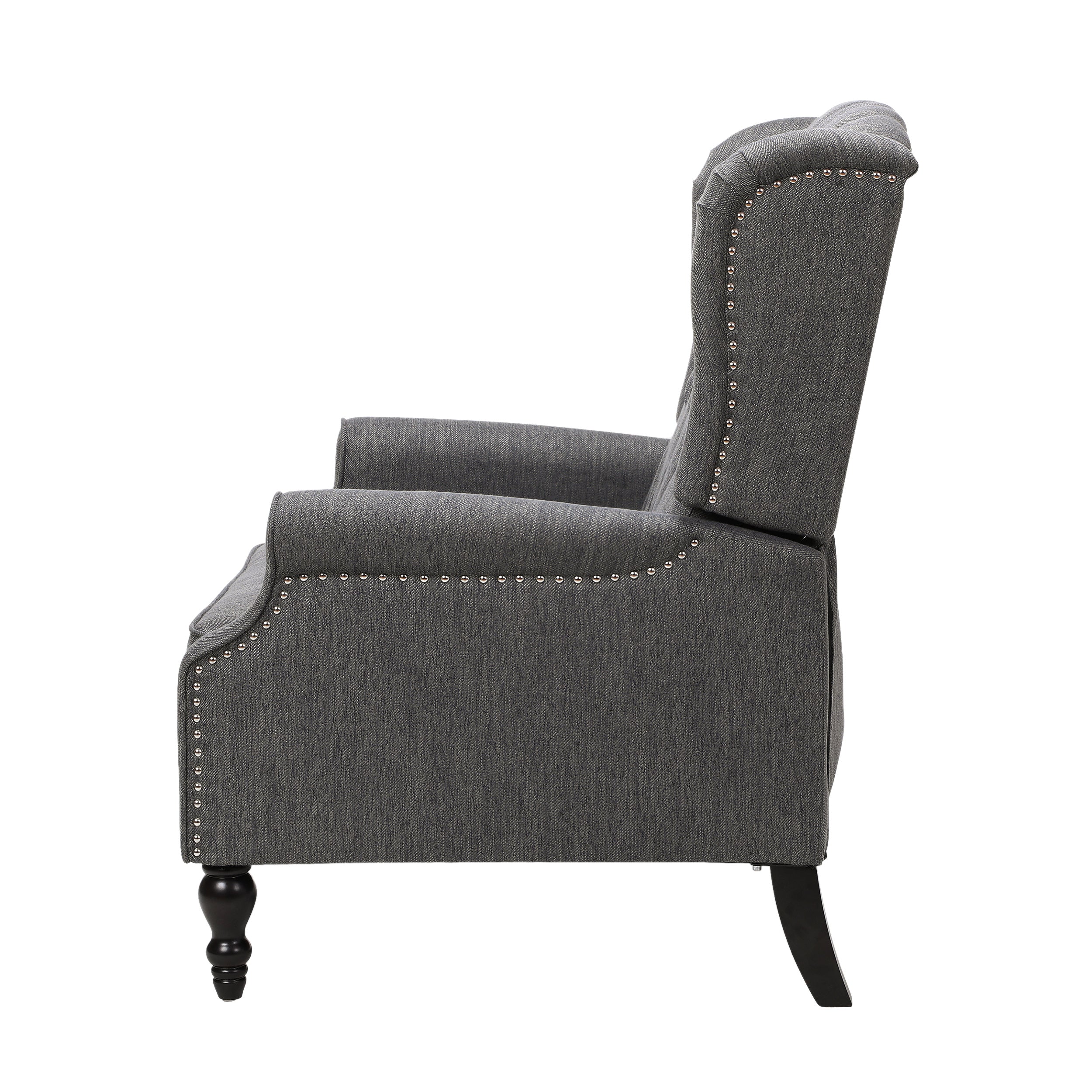 Oversized Wingback Tufted Recliner Accent Chair - Image 43