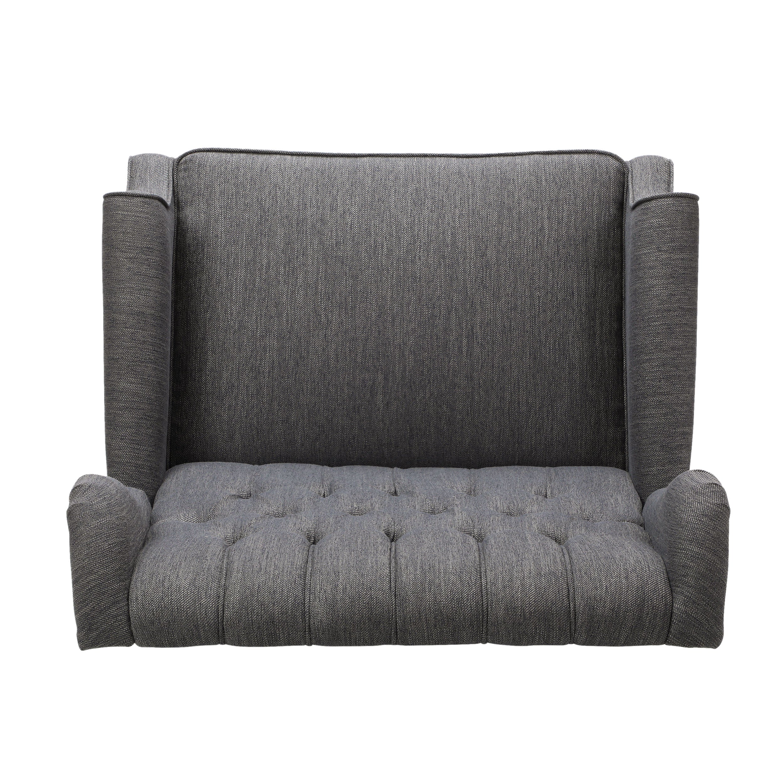 Oversized Wingback Tufted Recliner Accent Chair - Image 44