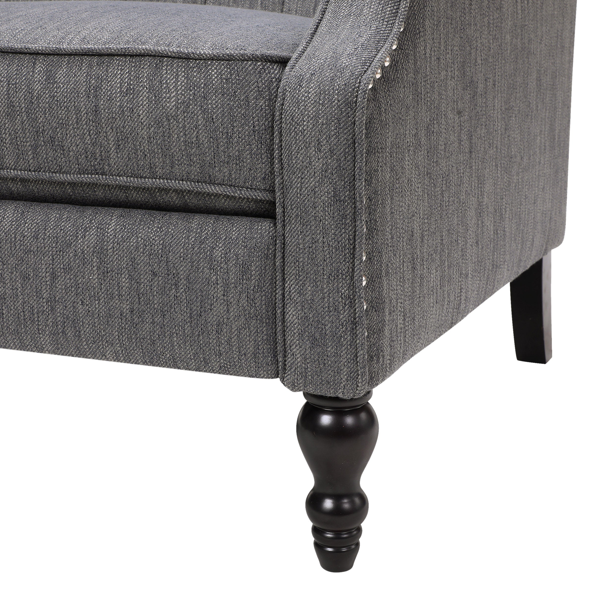 Oversized Wingback Tufted Recliner Accent Chair - Image 46