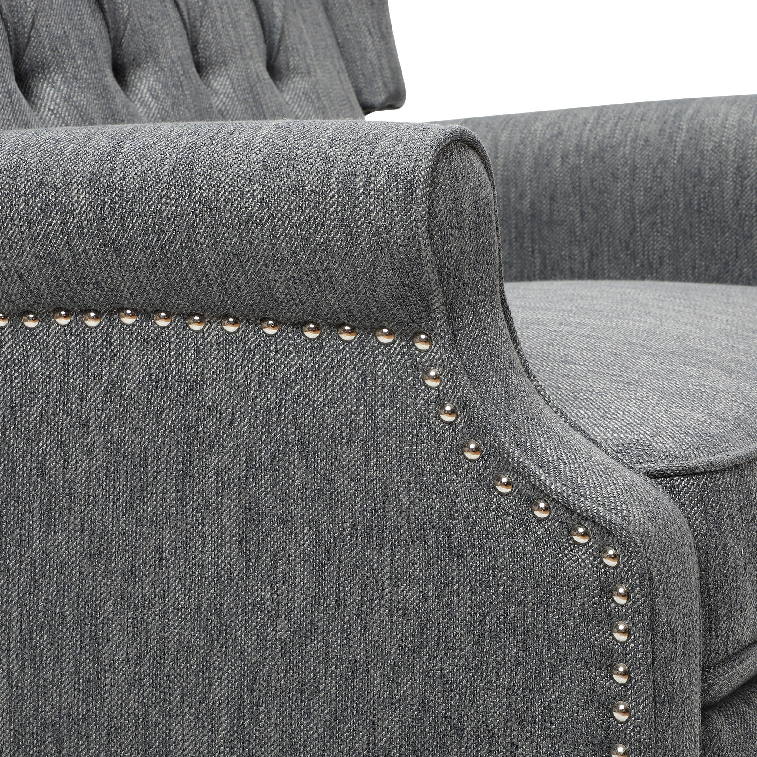 Oversized Wingback Tufted Recliner Accent Chair - Image 48