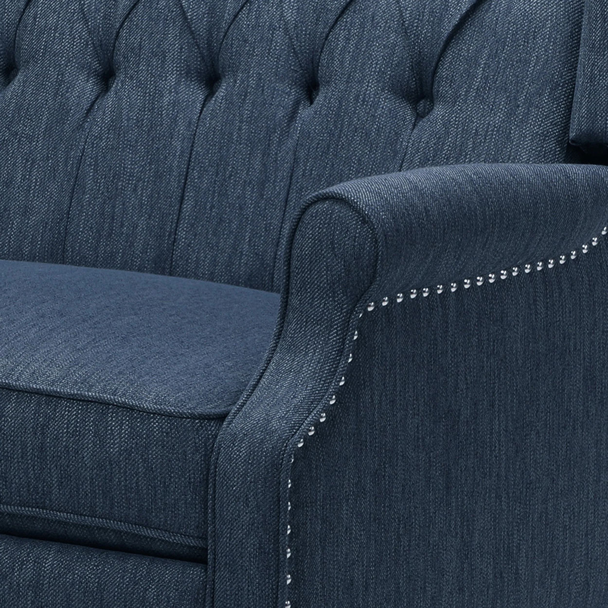 Oversized Wingback Tufted Recliner Accent Chair - Image 62