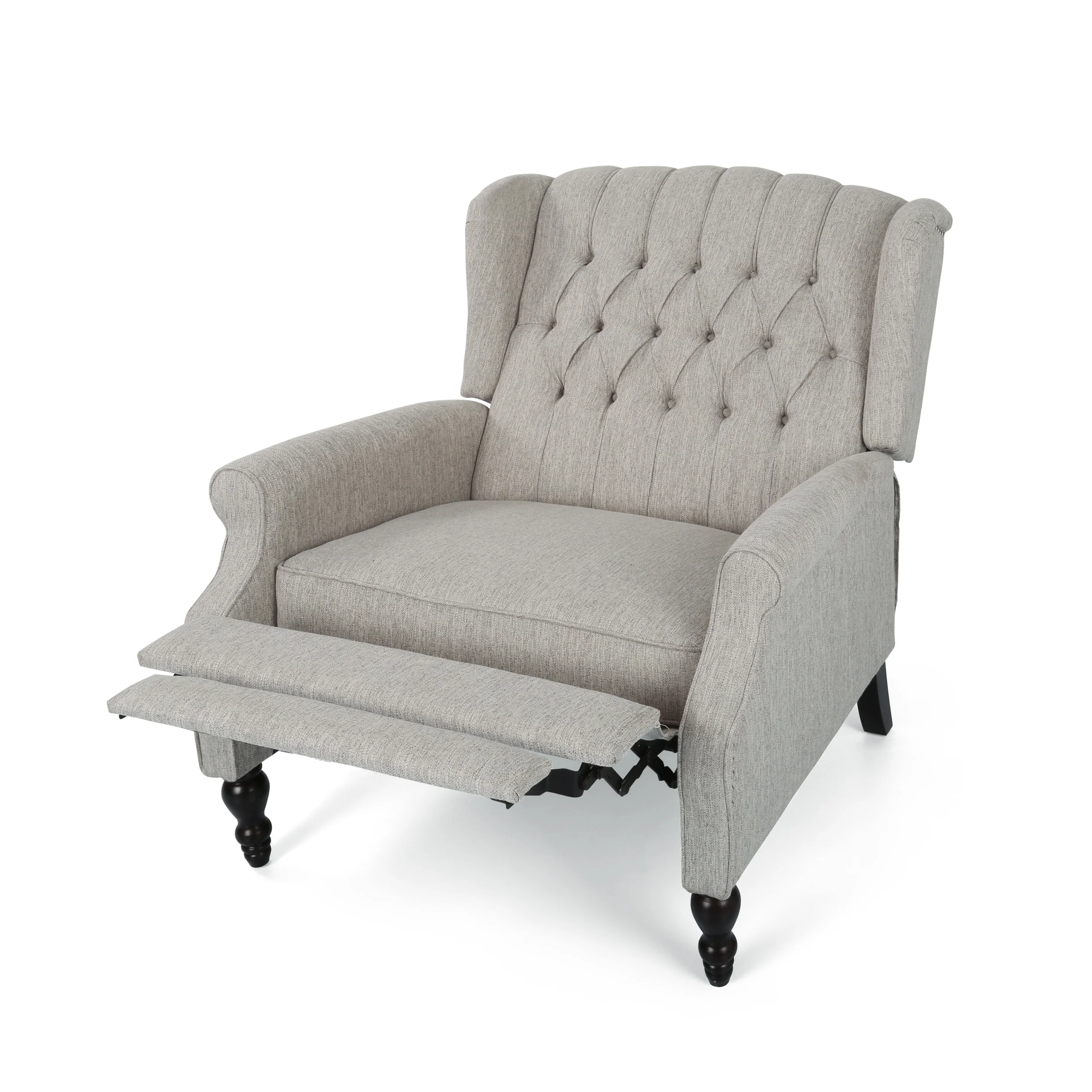 Oversized Wingback Tufted Recliner Accent Chair - Image 8