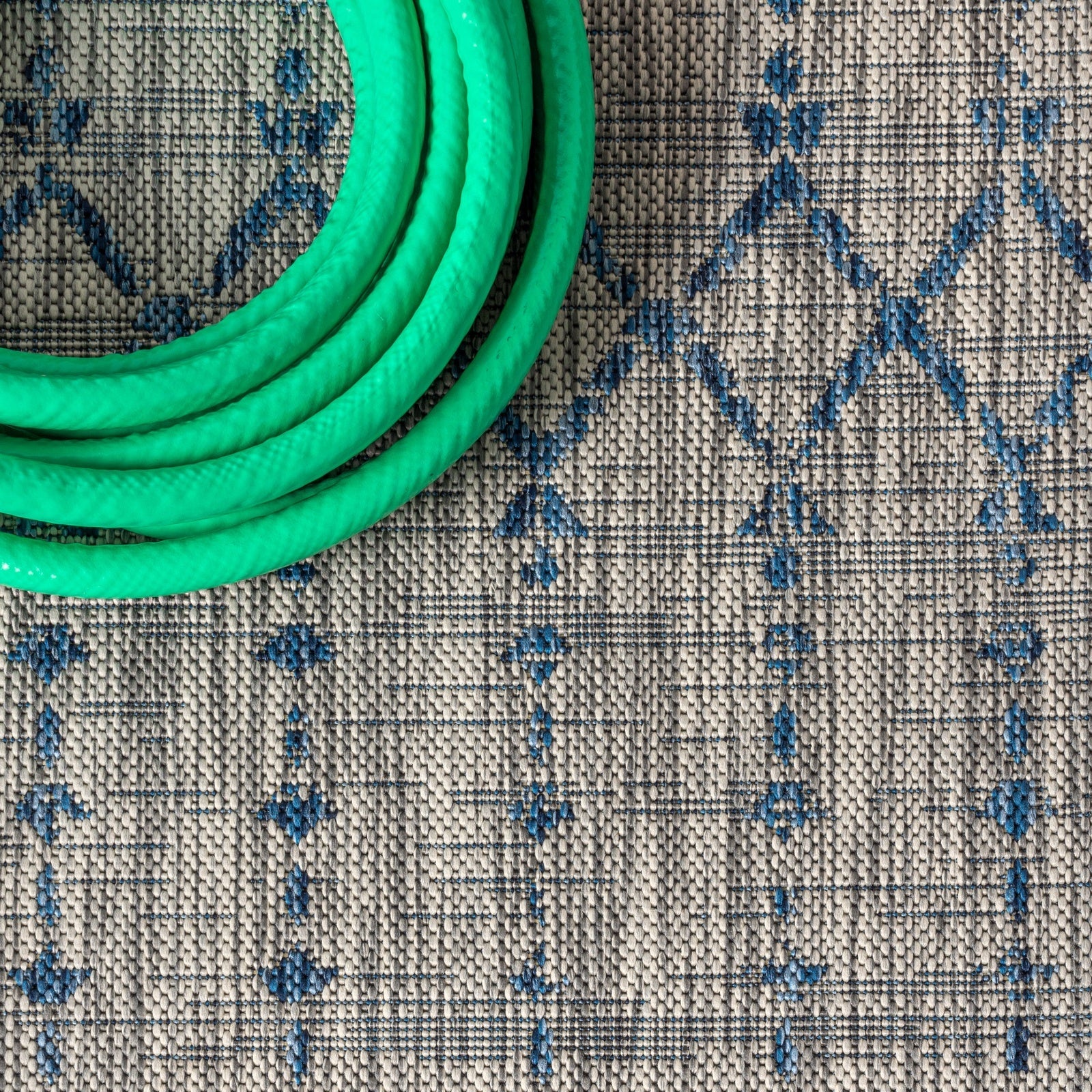 Ourika Moroccan Geometric Textured Weave Indoor/Outdoor Area Rug - Image 19
