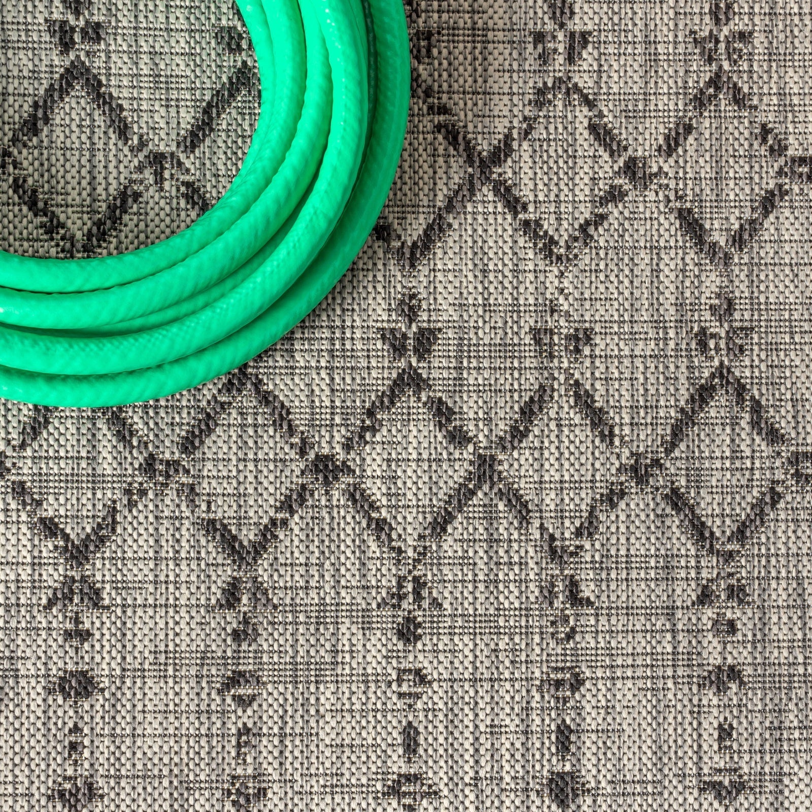 Ourika Moroccan Geometric Textured Weave Indoor/Outdoor Area Rug - Image 27