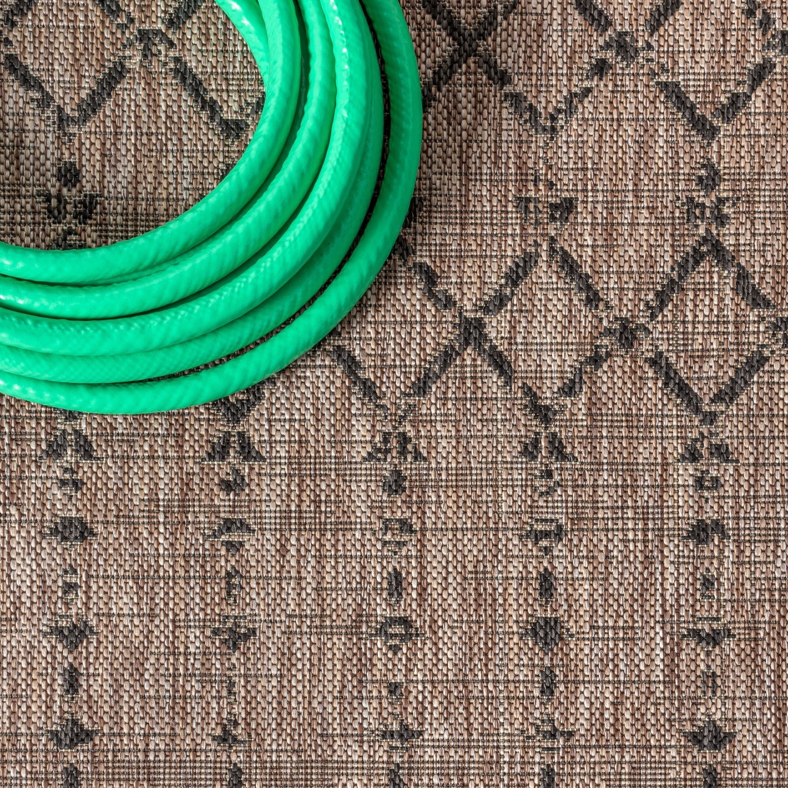 Ourika Moroccan Geometric Textured Weave Indoor/Outdoor Area Rug - Image 44