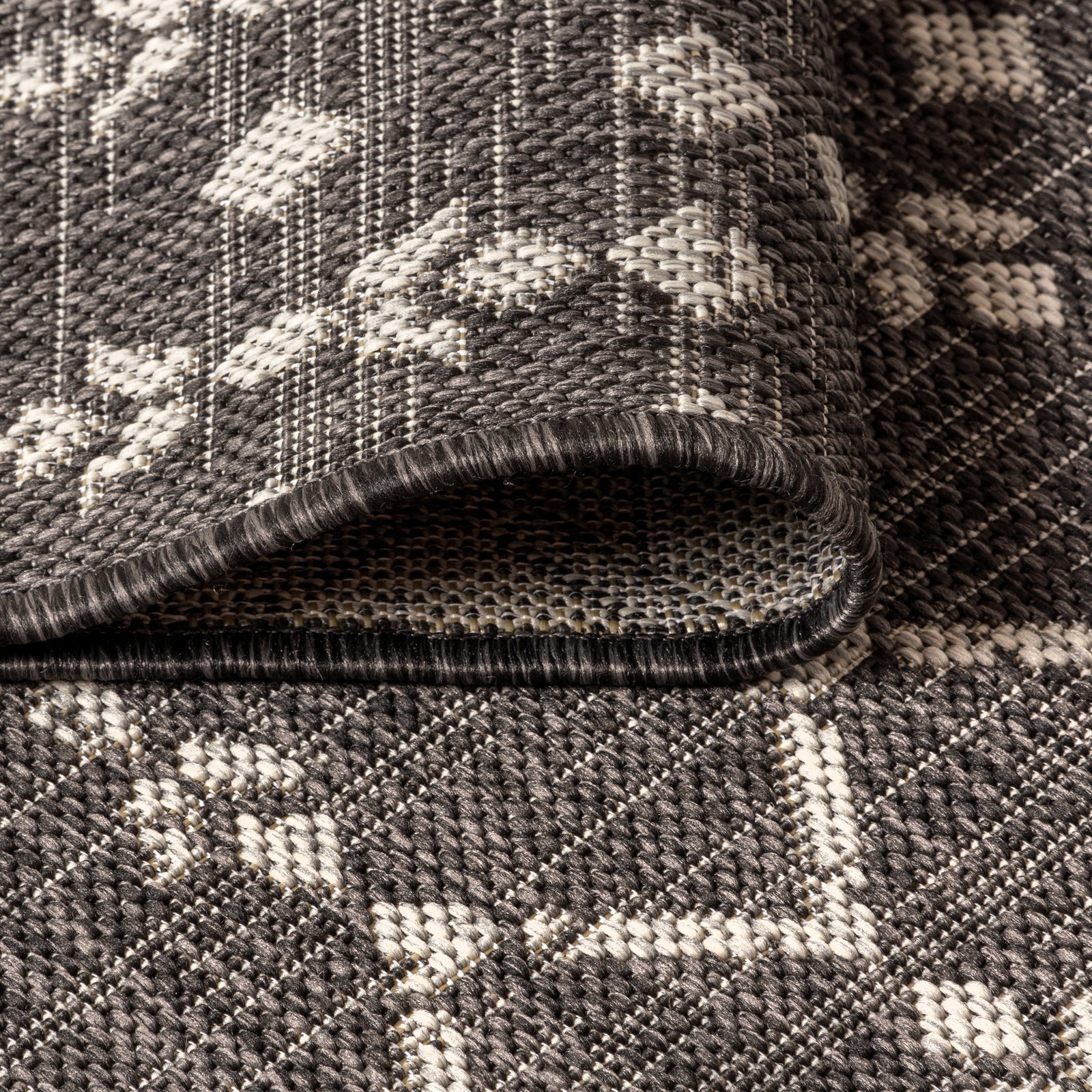 Ourika Moroccan Geometric Textured Weave Indoor/Outdoor Area Rug - Image 59