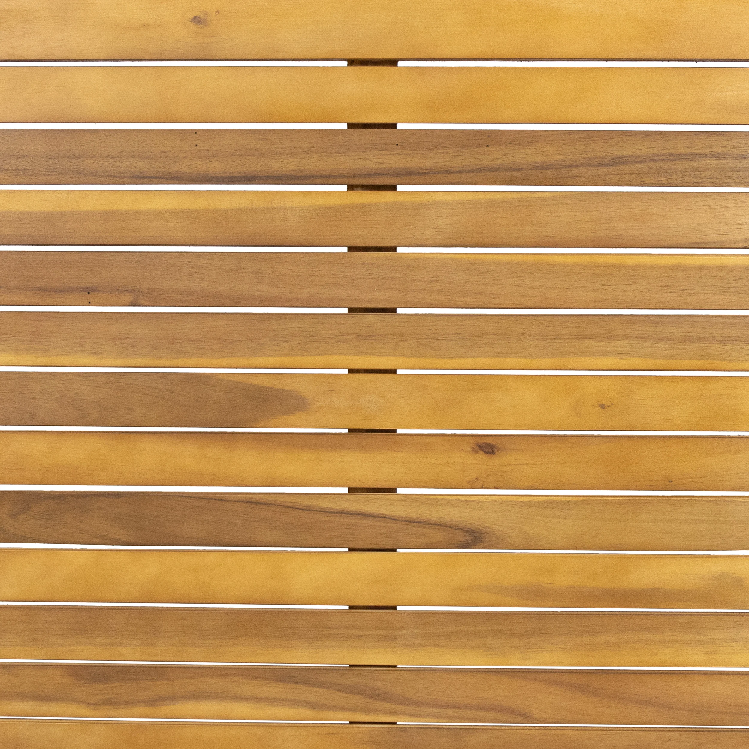 Outdoor Dining Table with Acacia Wood Frame, Teak - Image 13
