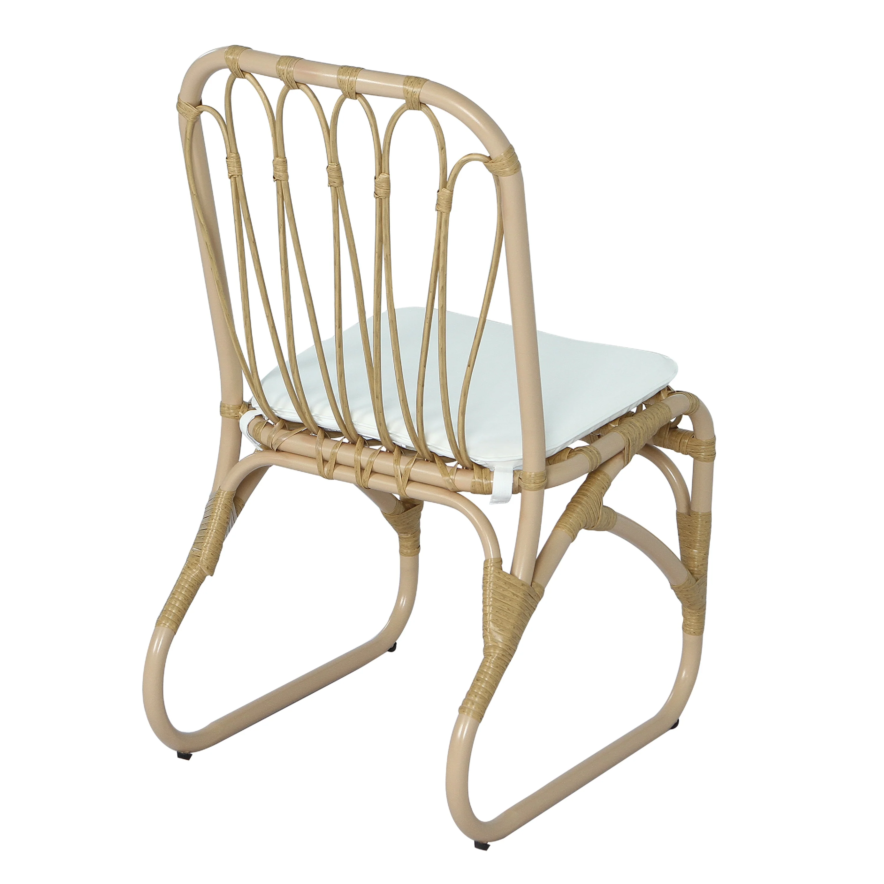 Outdoor Faux Rattan Dining Chairs, Set of 2 - Image 10