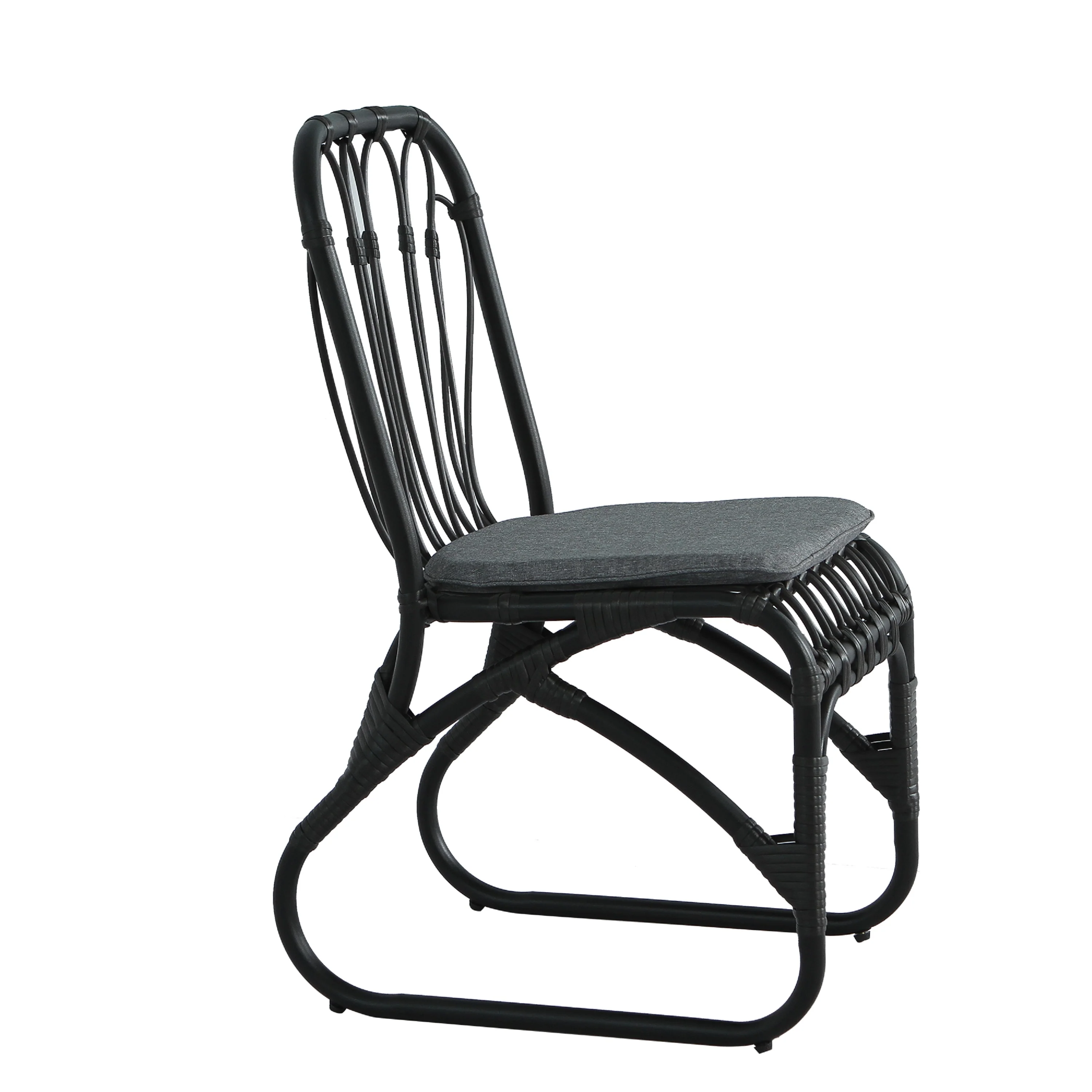 Outdoor Faux Rattan Dining Chairs, Set of 2 - Image 25