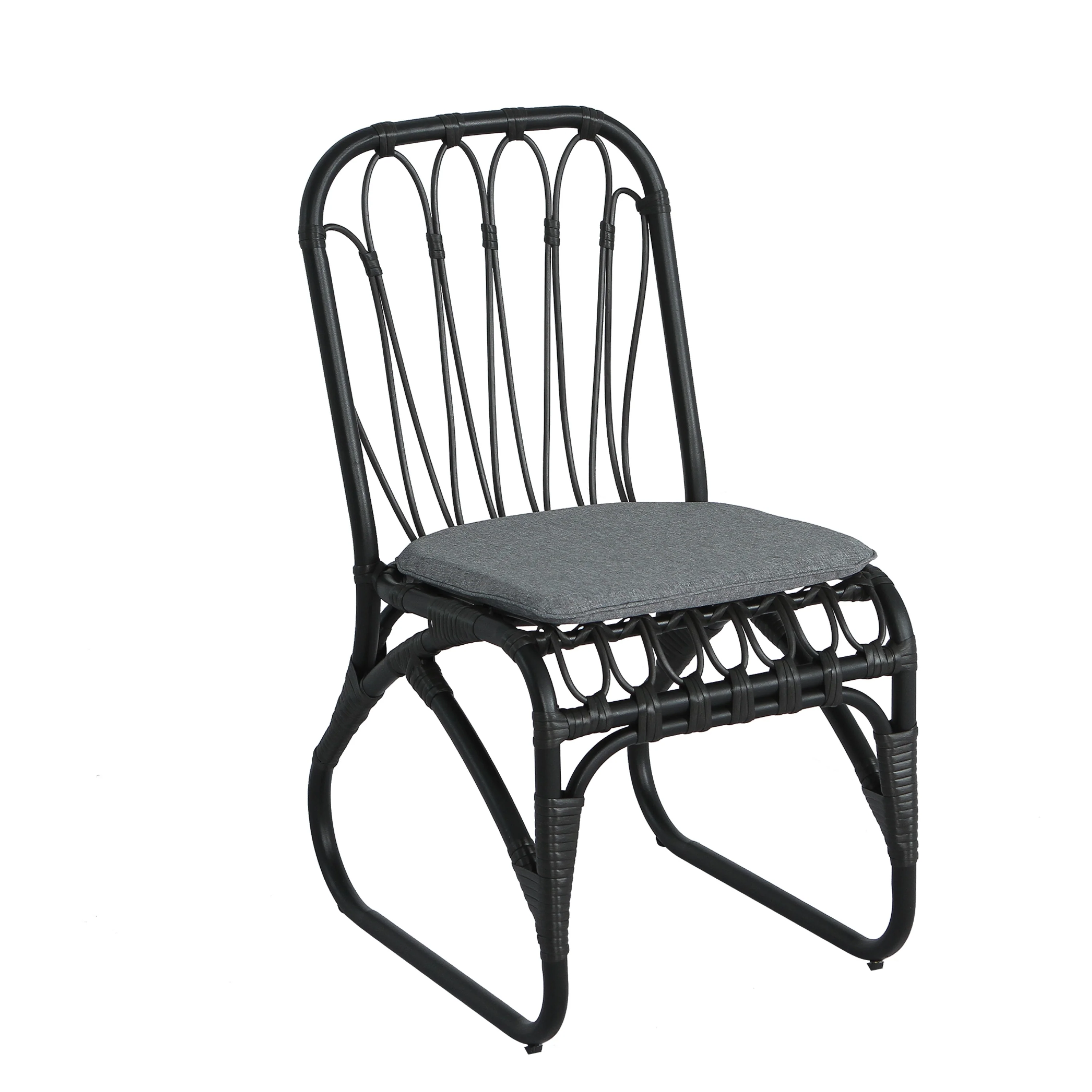 Outdoor Faux Rattan Dining Chairs, Set of 2 - Image 26