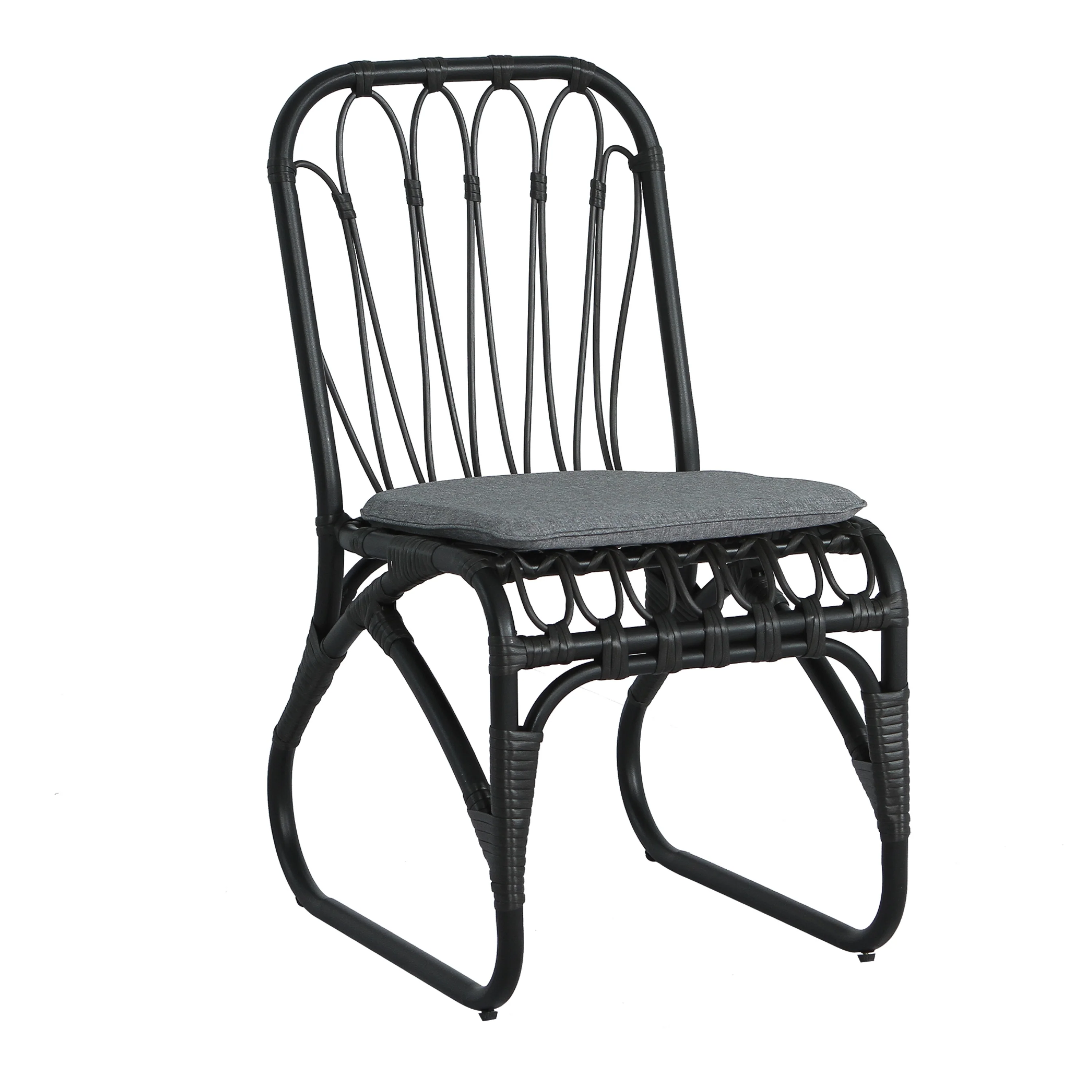 Outdoor Faux Rattan Dining Chairs, Set of 2 - Image 28