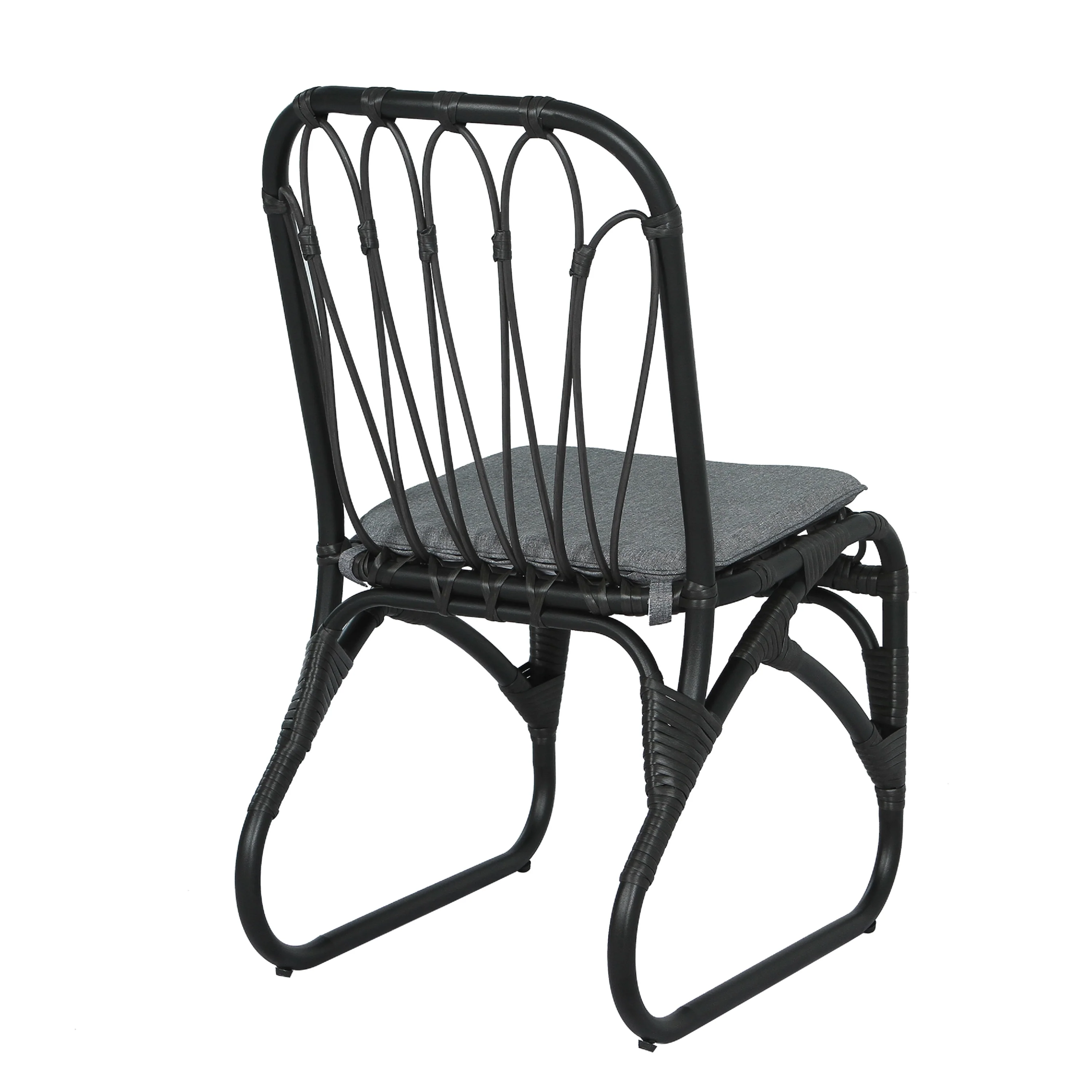 Outdoor Faux Rattan Dining Chairs, Set of 2 - Image 29
