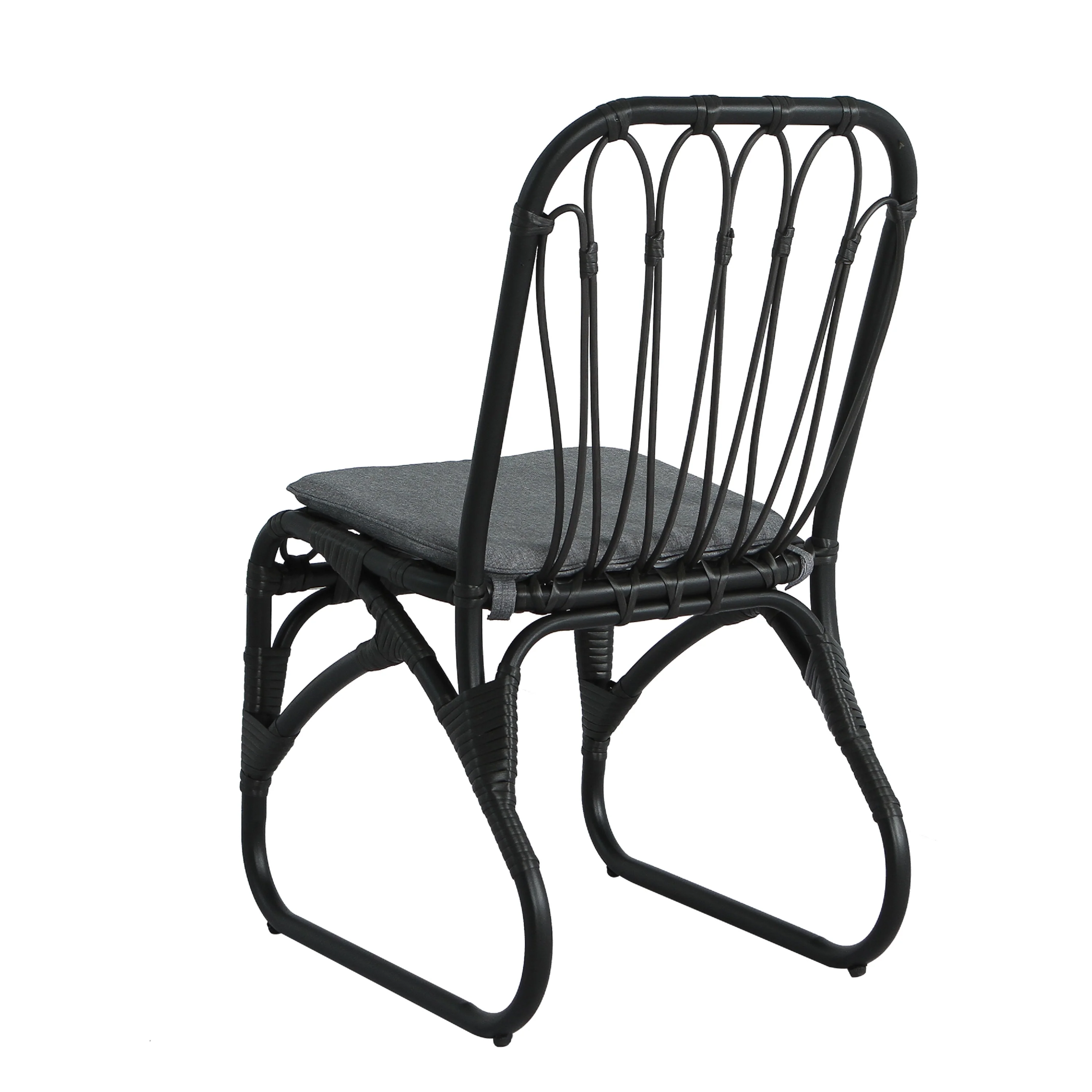 Outdoor Faux Rattan Dining Chairs, Set of 2 - Image 30