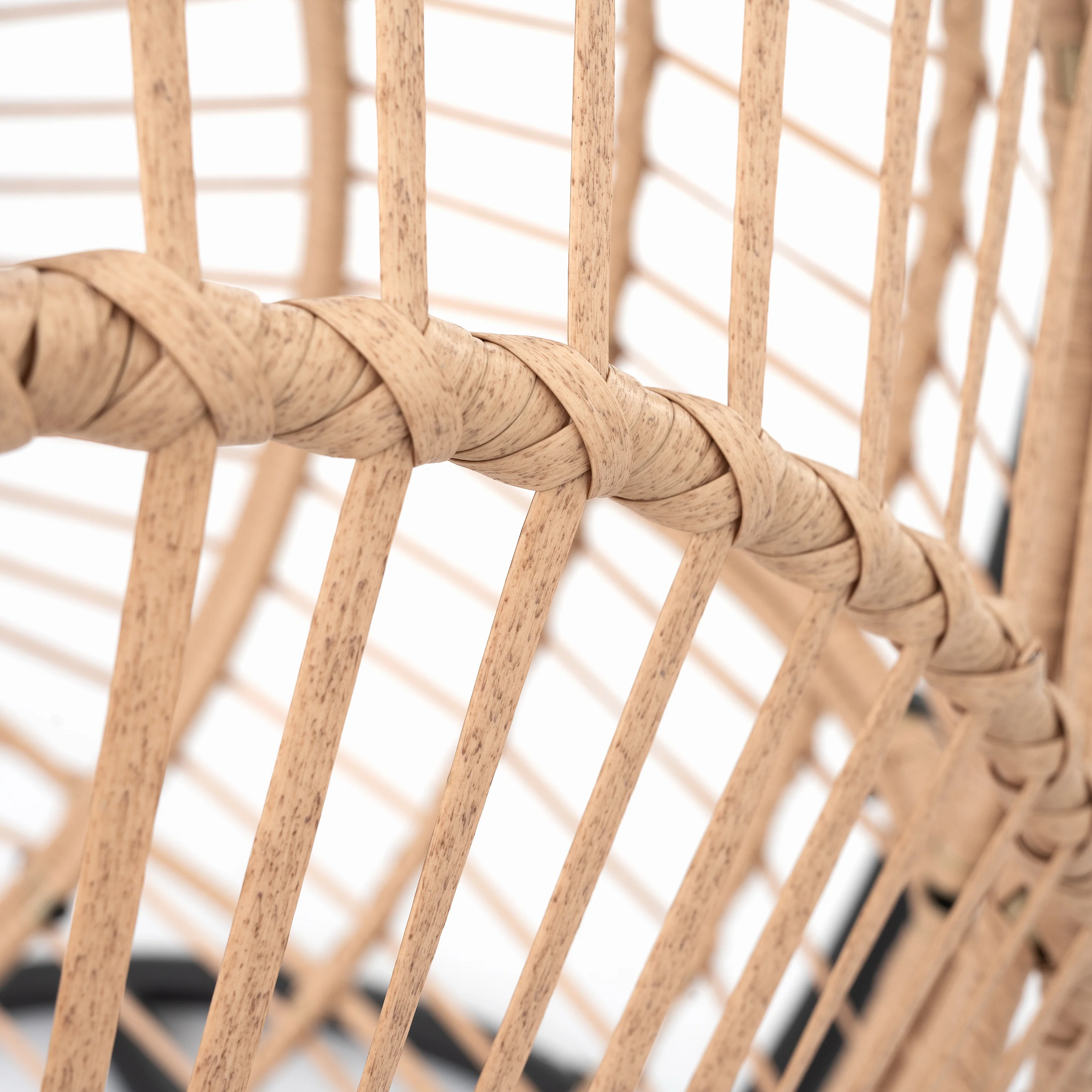 Outdoor Swingasan™ Hanging Chair with Beige Cushion - Image 10