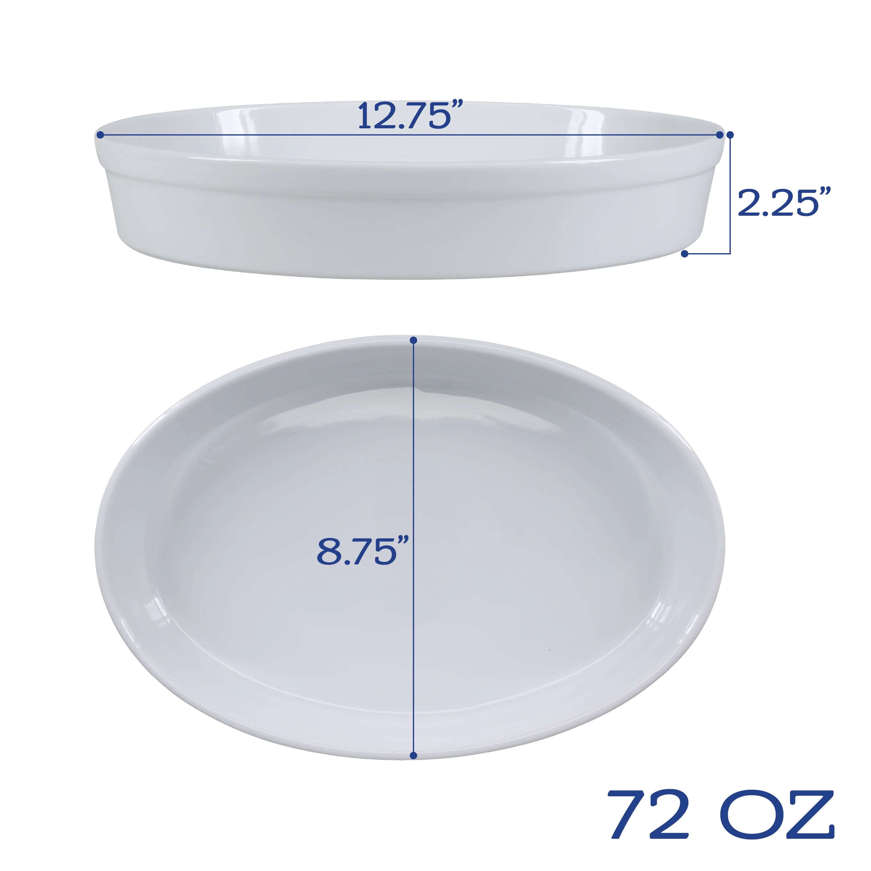 Oval Baker 2 Piece set - Image 4
