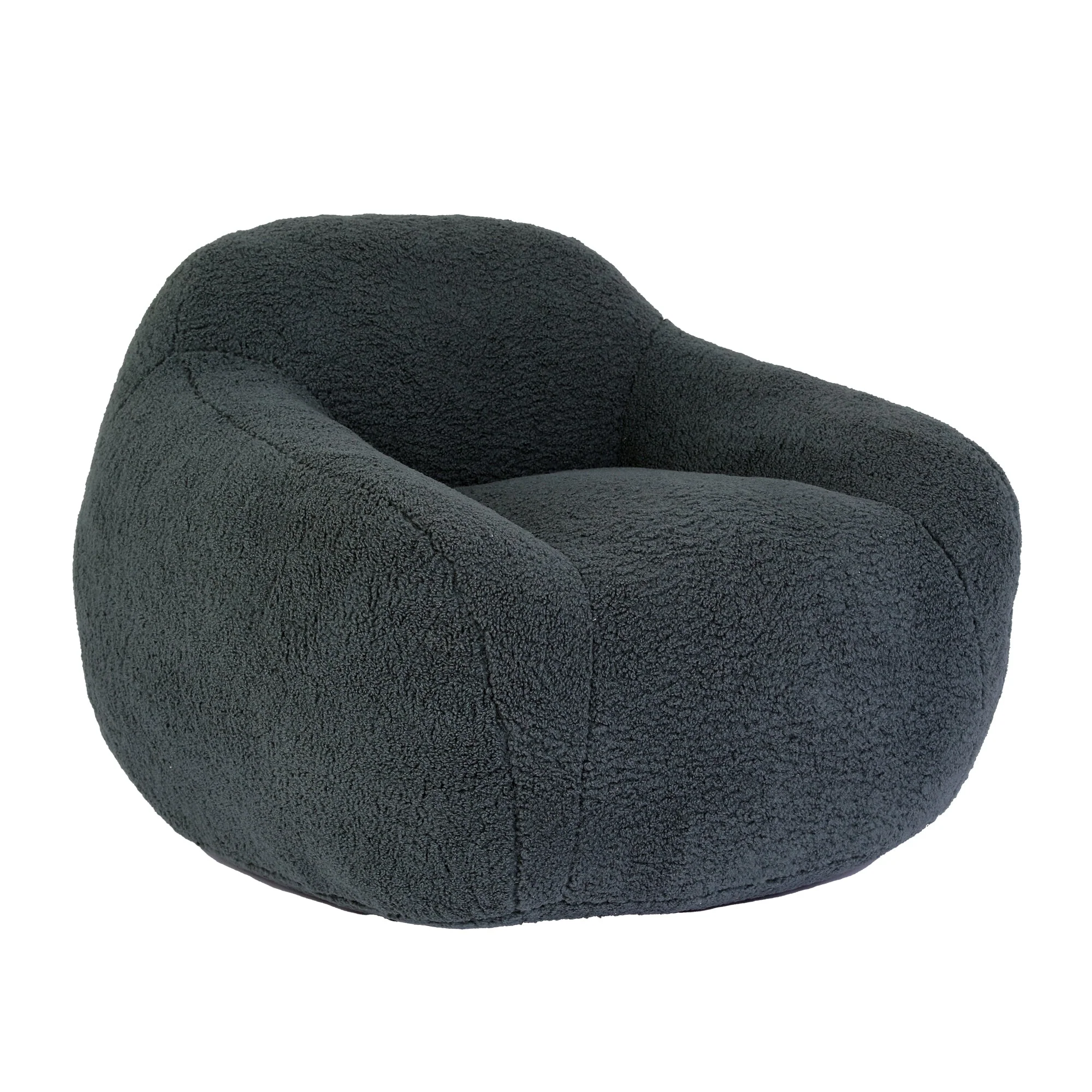 Oversized Teddy Memory Foam Bean Bag Chair - Image 13