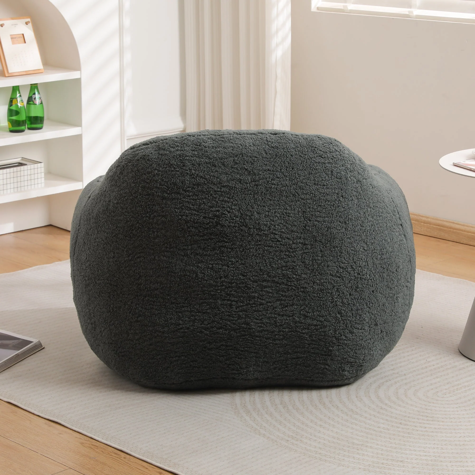Oversized Teddy Memory Foam Bean Bag Chair - Image 18