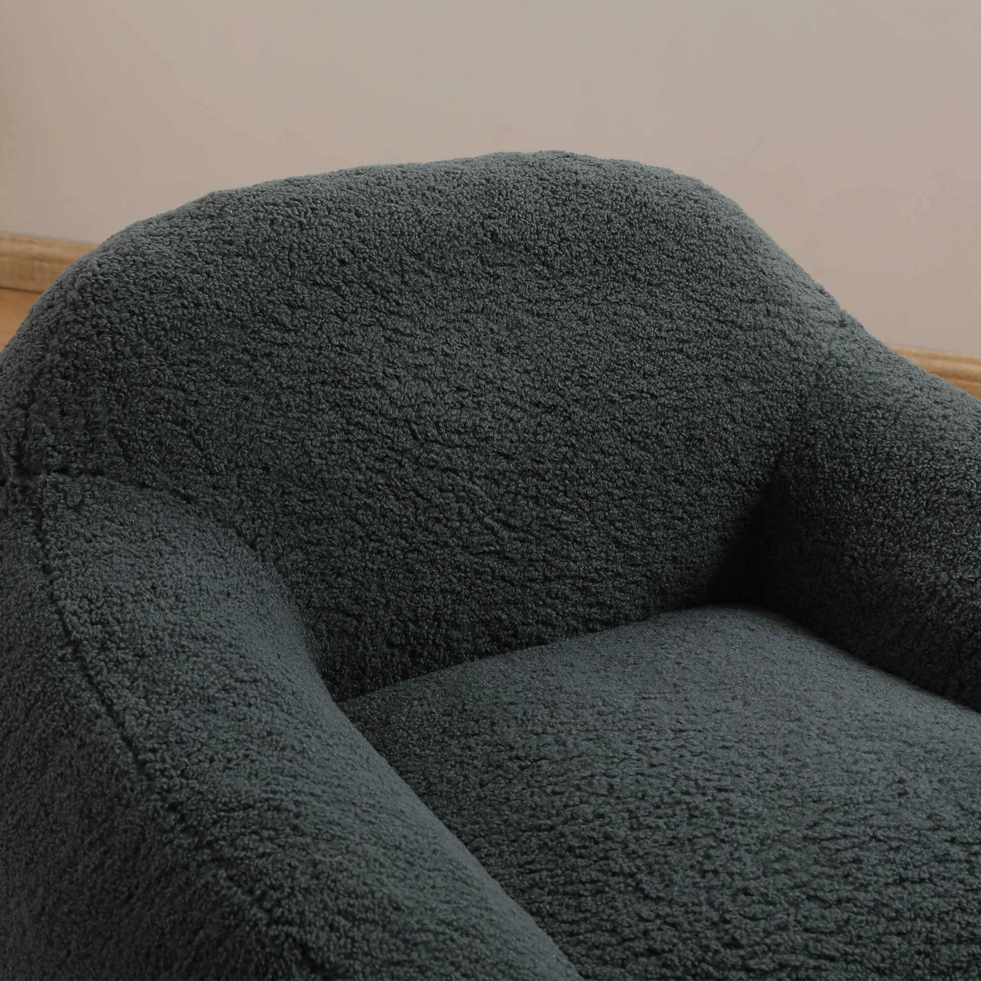 Oversized Teddy Memory Foam Bean Bag Chair - Image 19