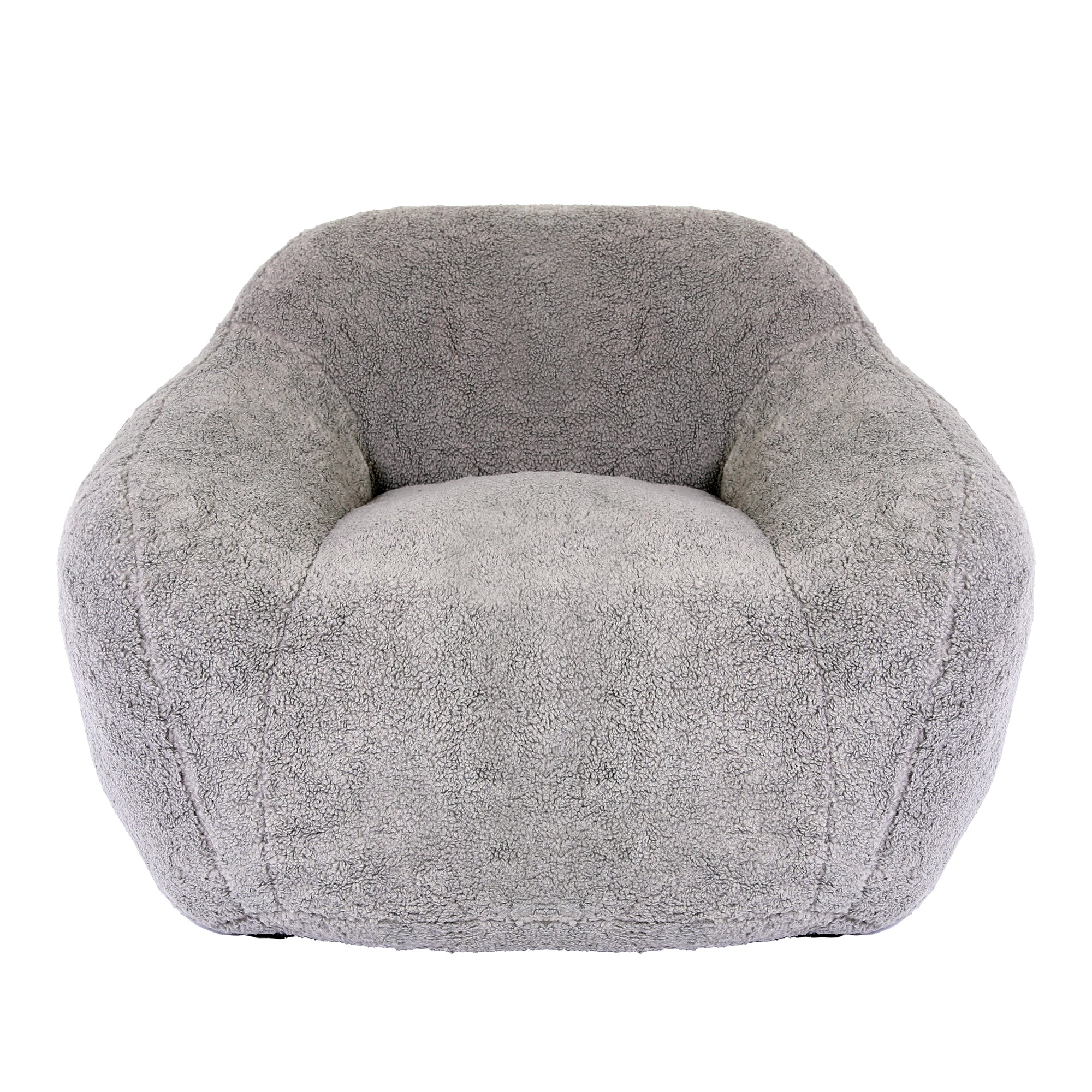 Oversized Teddy Memory Foam Bean Bag Chair - Image 9