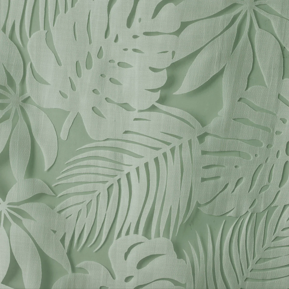 Palm Leaf Burnout Window Sheer - Image 10