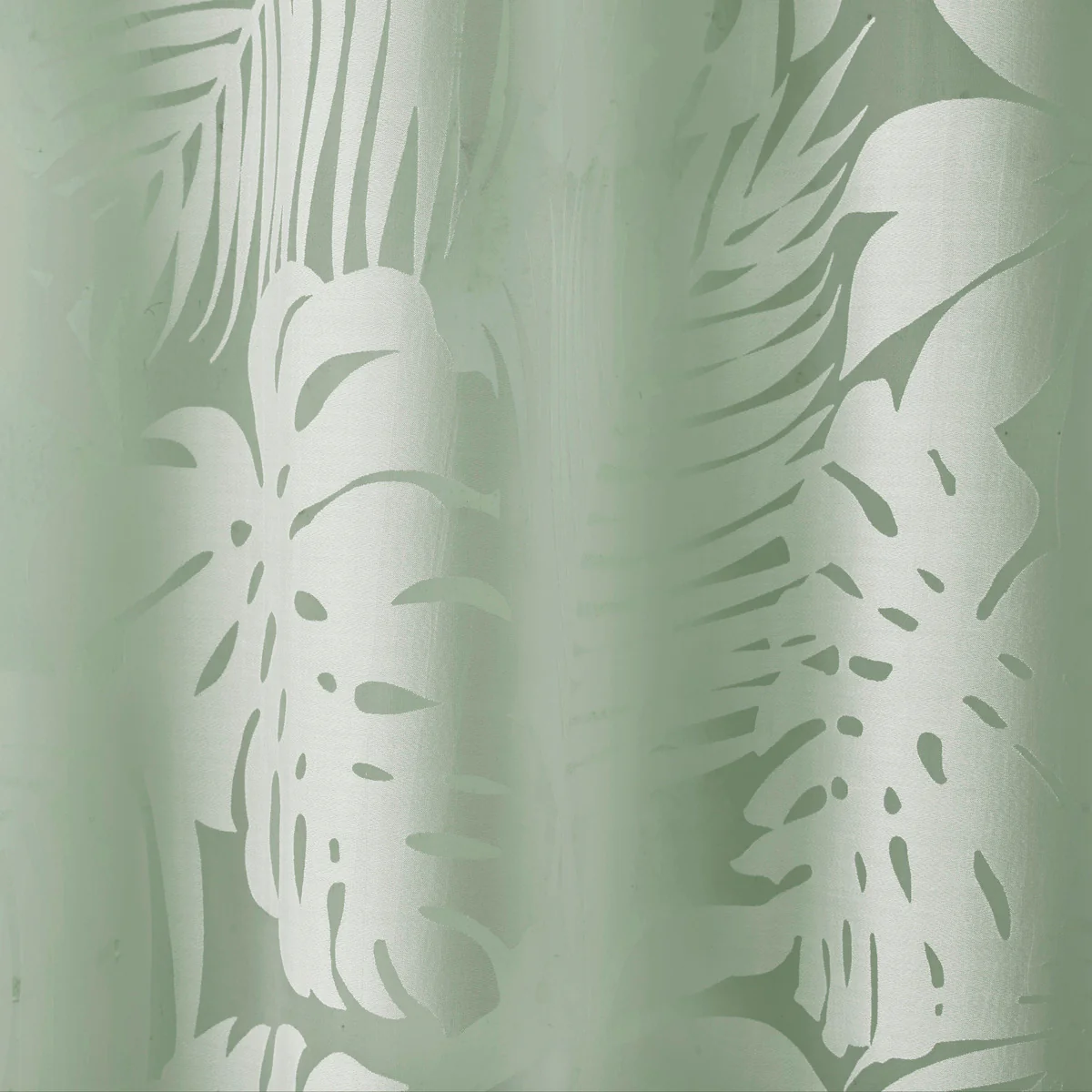 Palm Leaf Burnout Window Sheer - Image 11