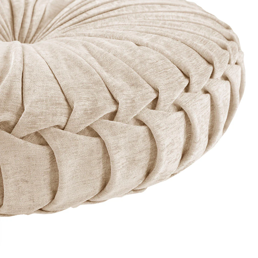 Chenille Round Floor Cushion - Image 14
