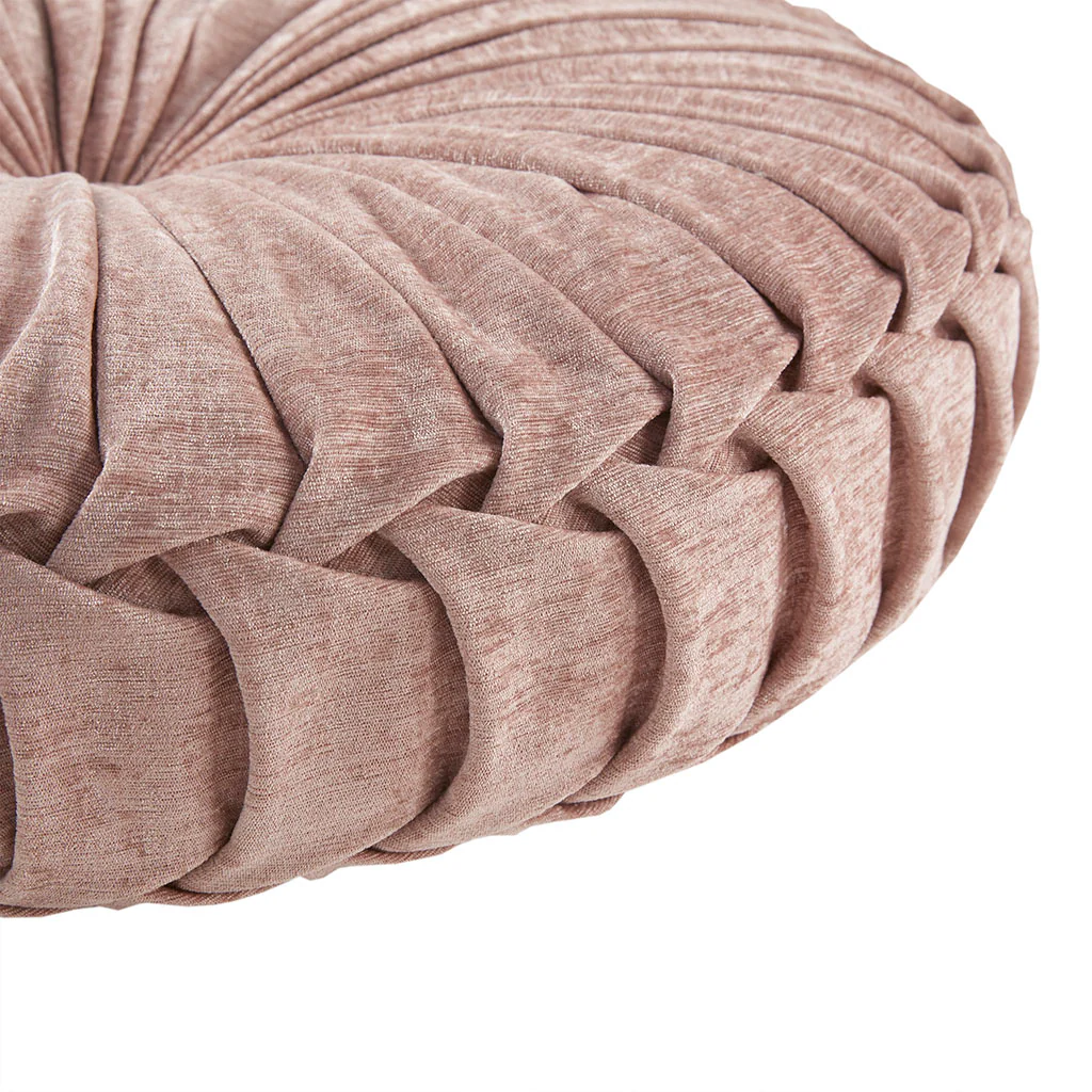 Chenille Round Floor Cushion - Image 6