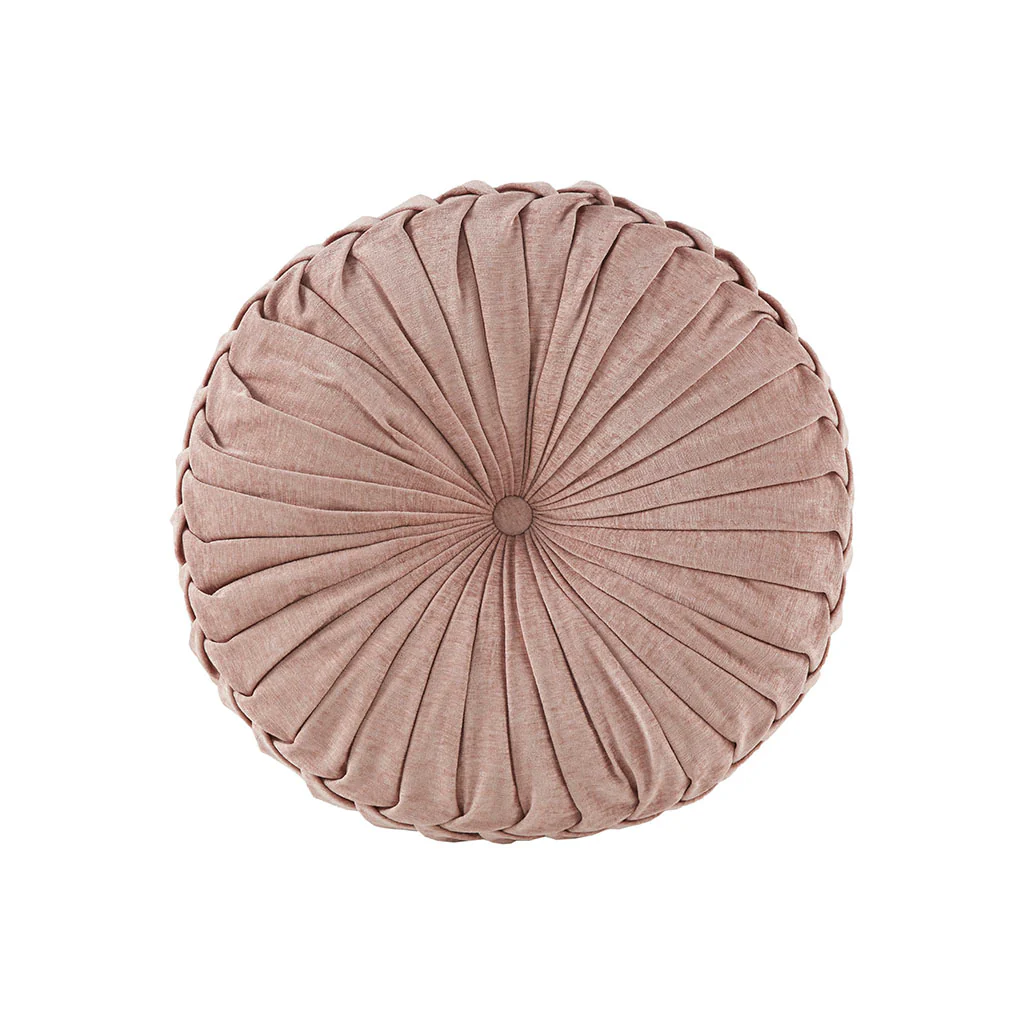 Chenille Round Floor Cushion - Image 7