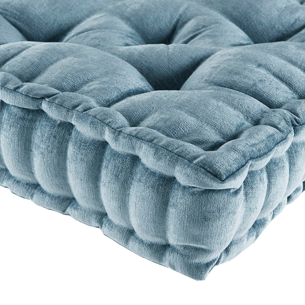 Chenille Tufted Square Floor Cushion - Image 18