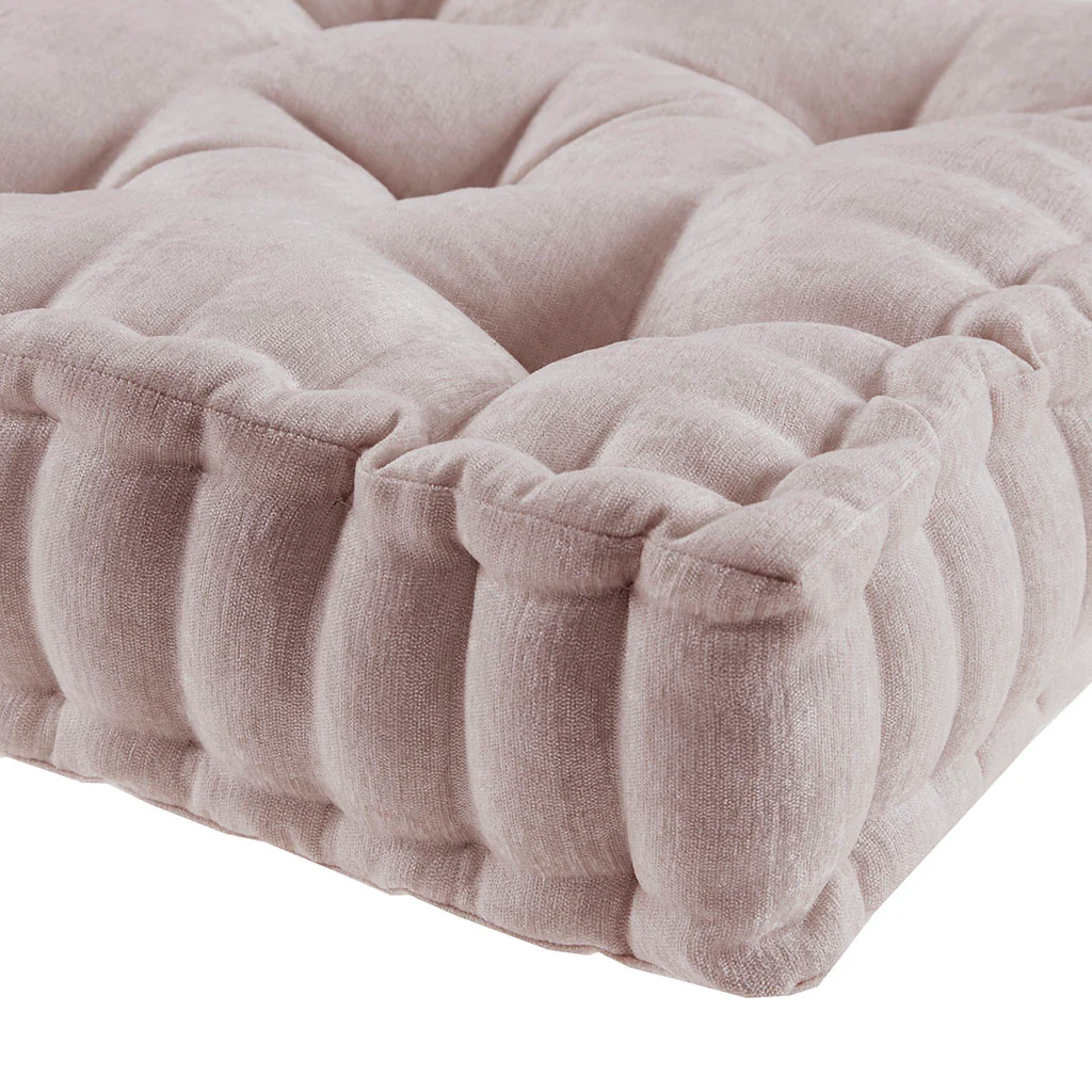 Chenille Tufted Square Floor Cushion - Image 21