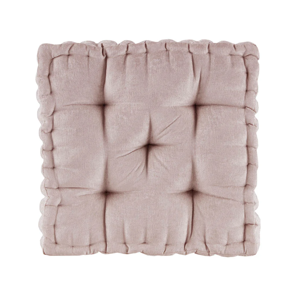 Chenille Tufted Square Floor Cushion - Image 22