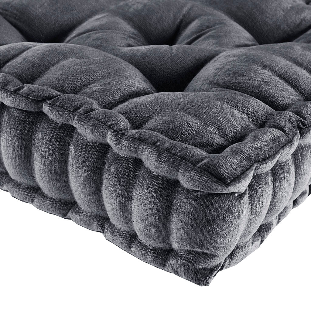 Chenille Tufted Square Floor Cushion - Image 28