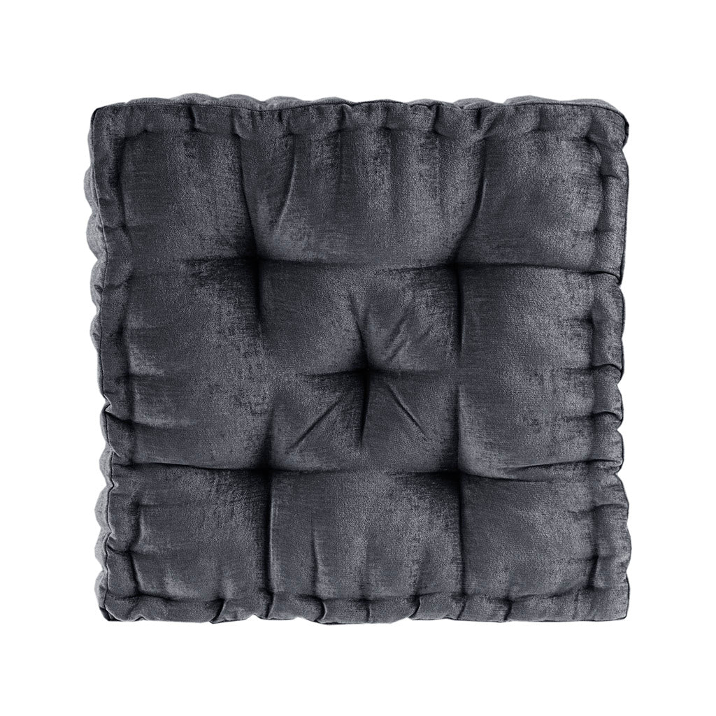 Chenille Tufted Square Floor Cushion - Image 30