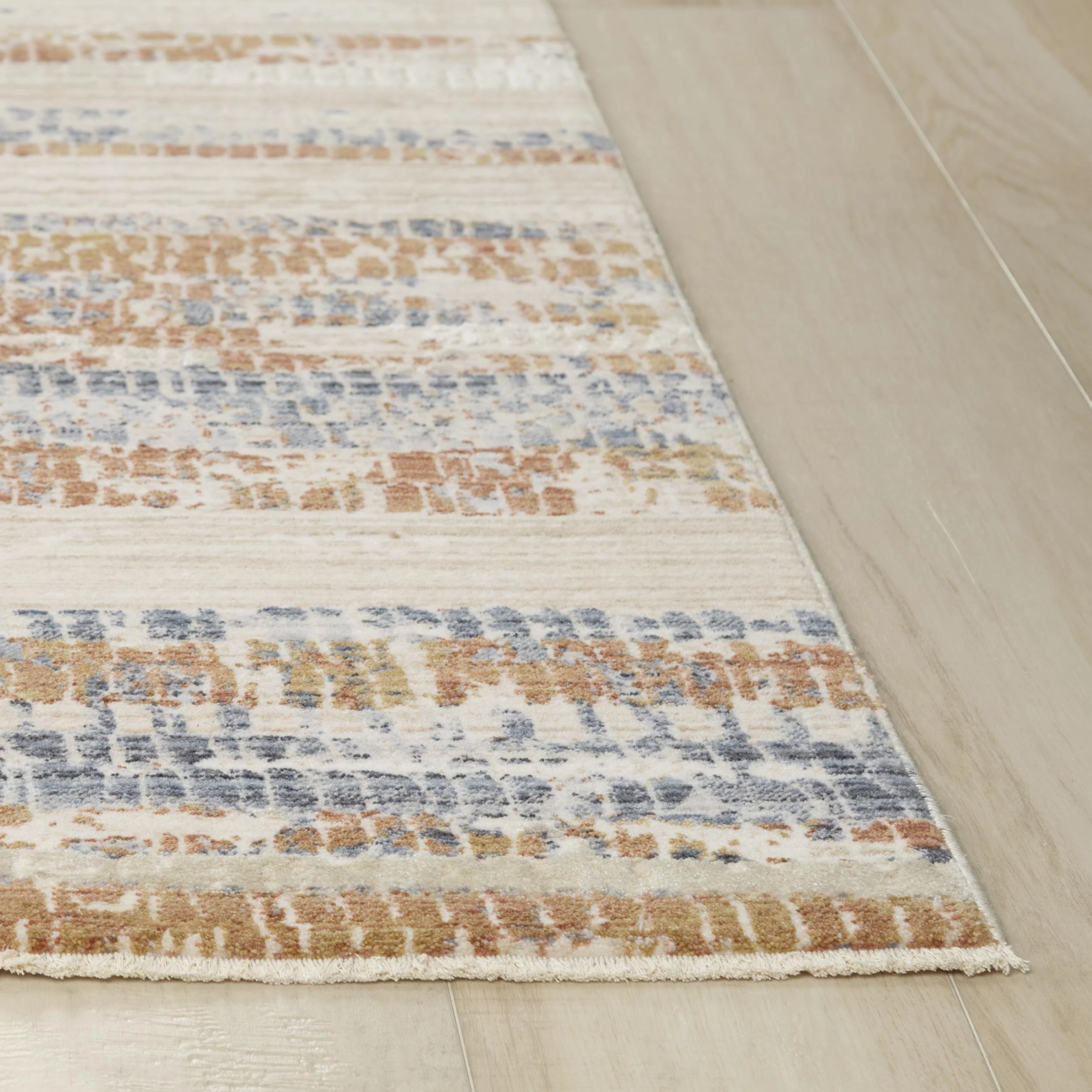 Power Loomed Abstract/Striped Area Rug - Image 5