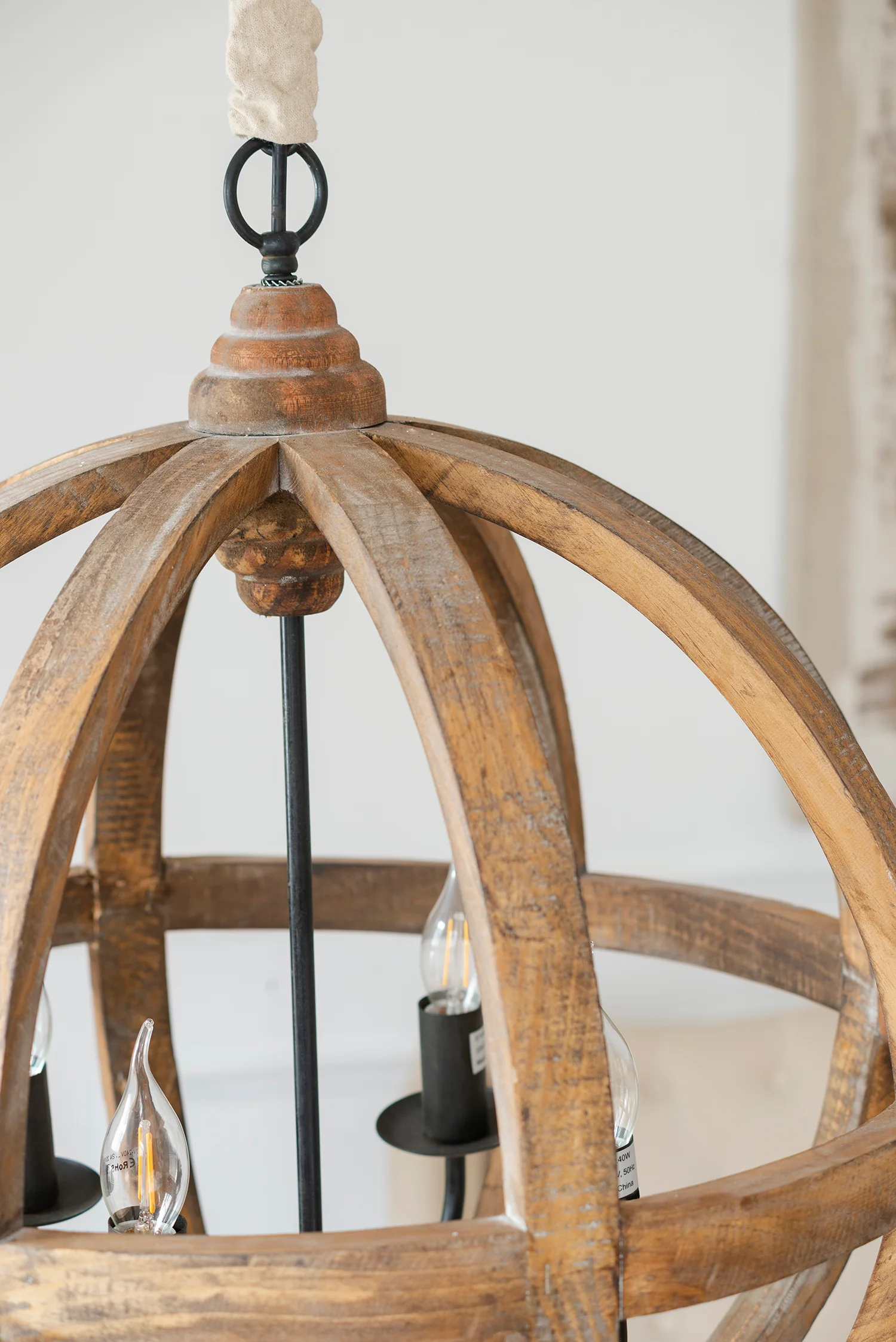 Pratt Sphere Four-Light Chandelier - Image 6