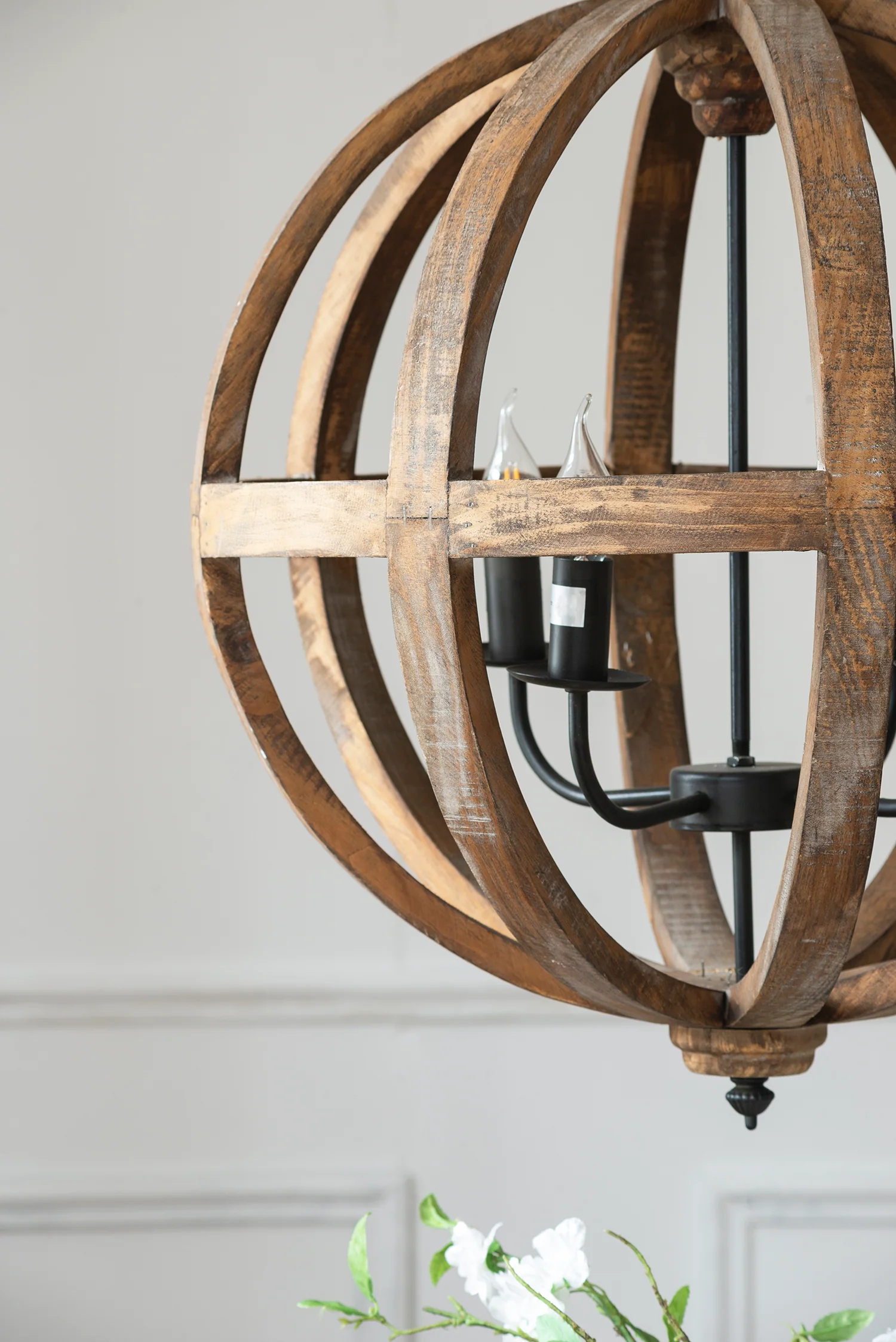 Pratt Sphere Four-Light Chandelier - Image 7