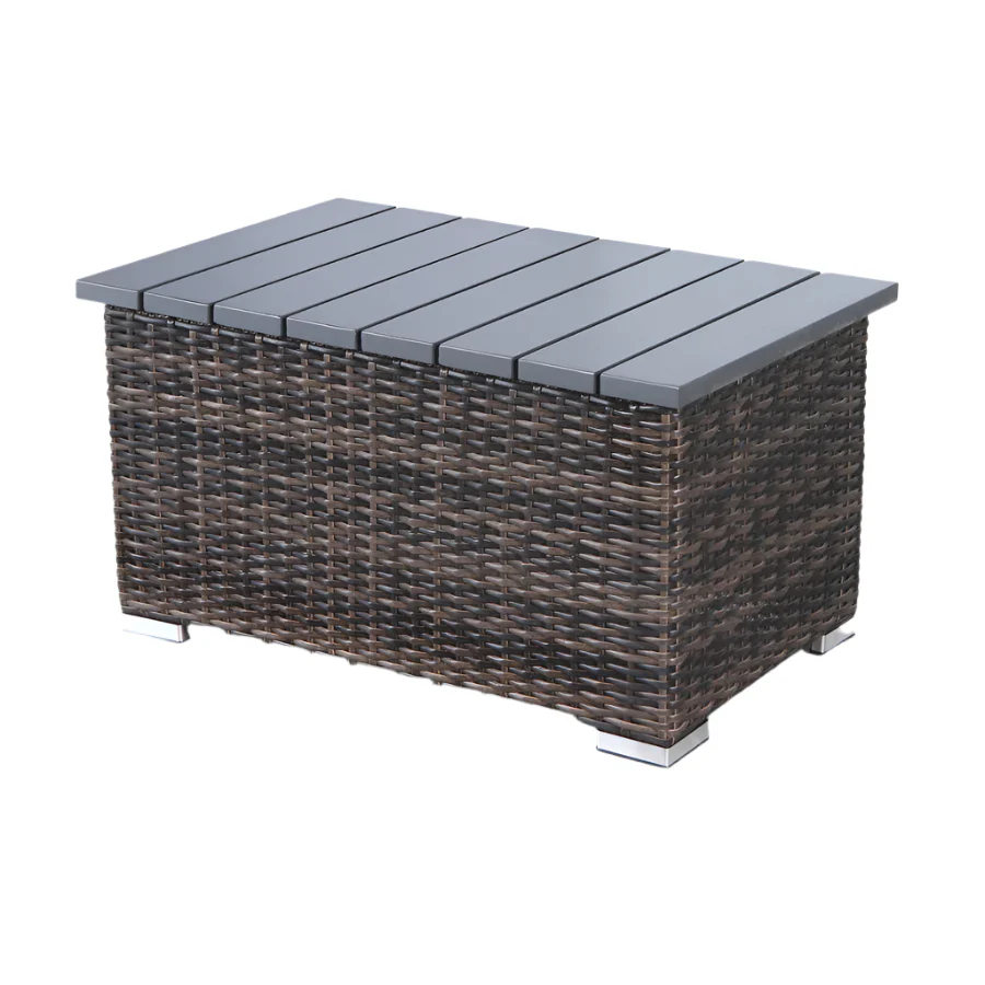 Pre-Assembled 7-Piece Rattan Sectional - Image 4