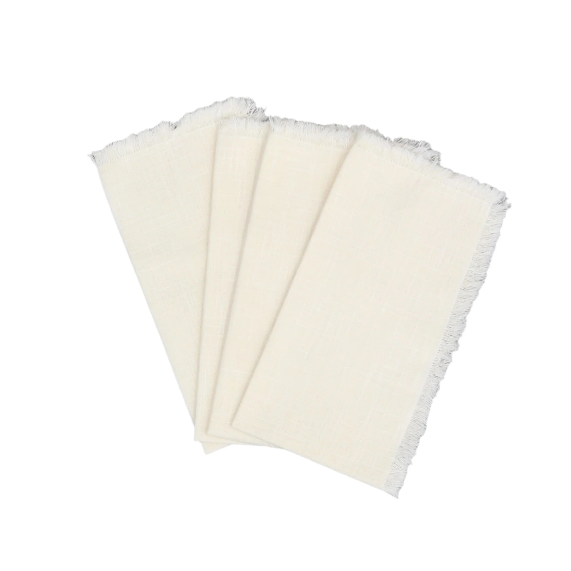 Premium Cotton Classic Hemstitch 20x20 Dinner Napkins, Set of 4 - Image 8