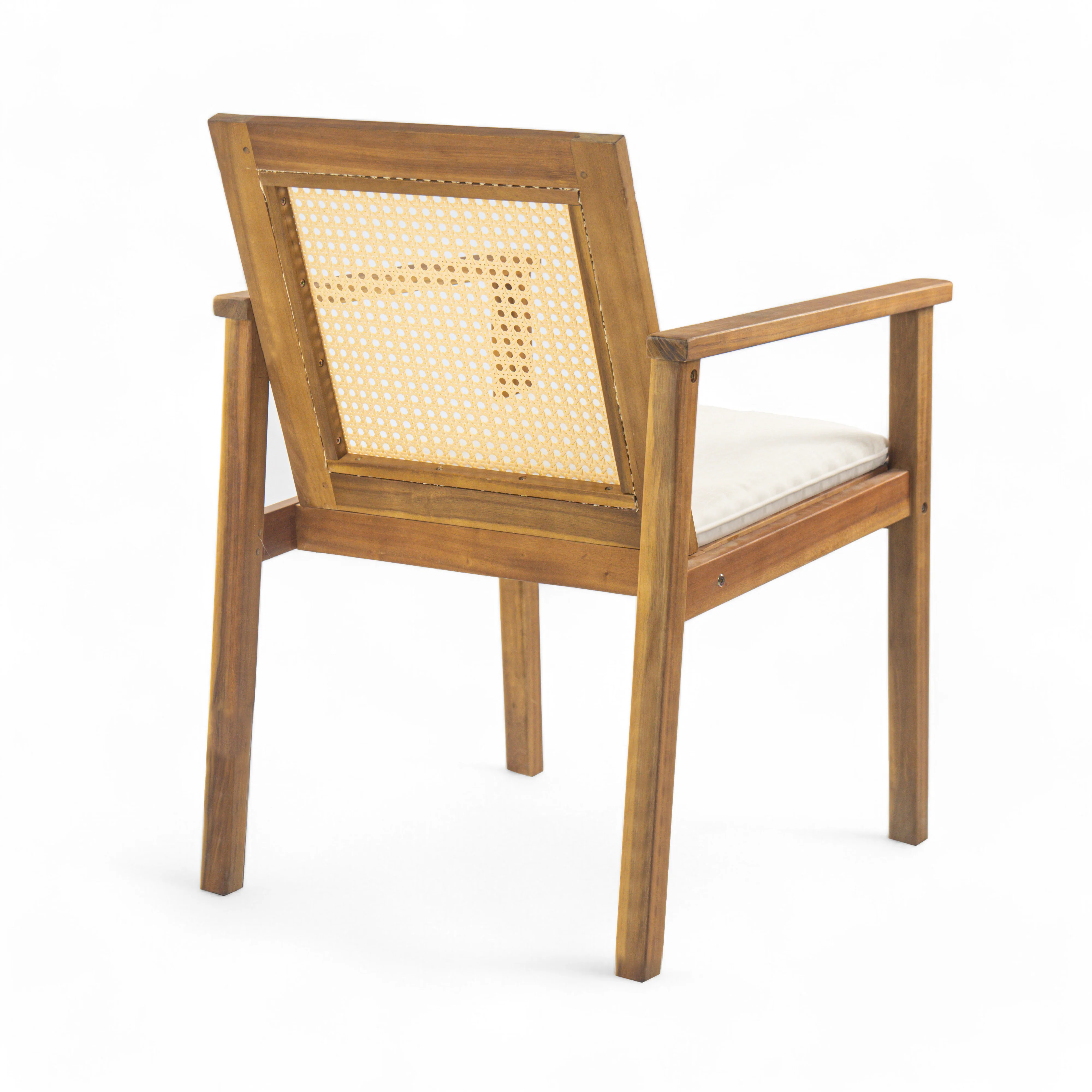 Preston Outdoor Dining Chair with Cushion, Set of 2 - Image 7