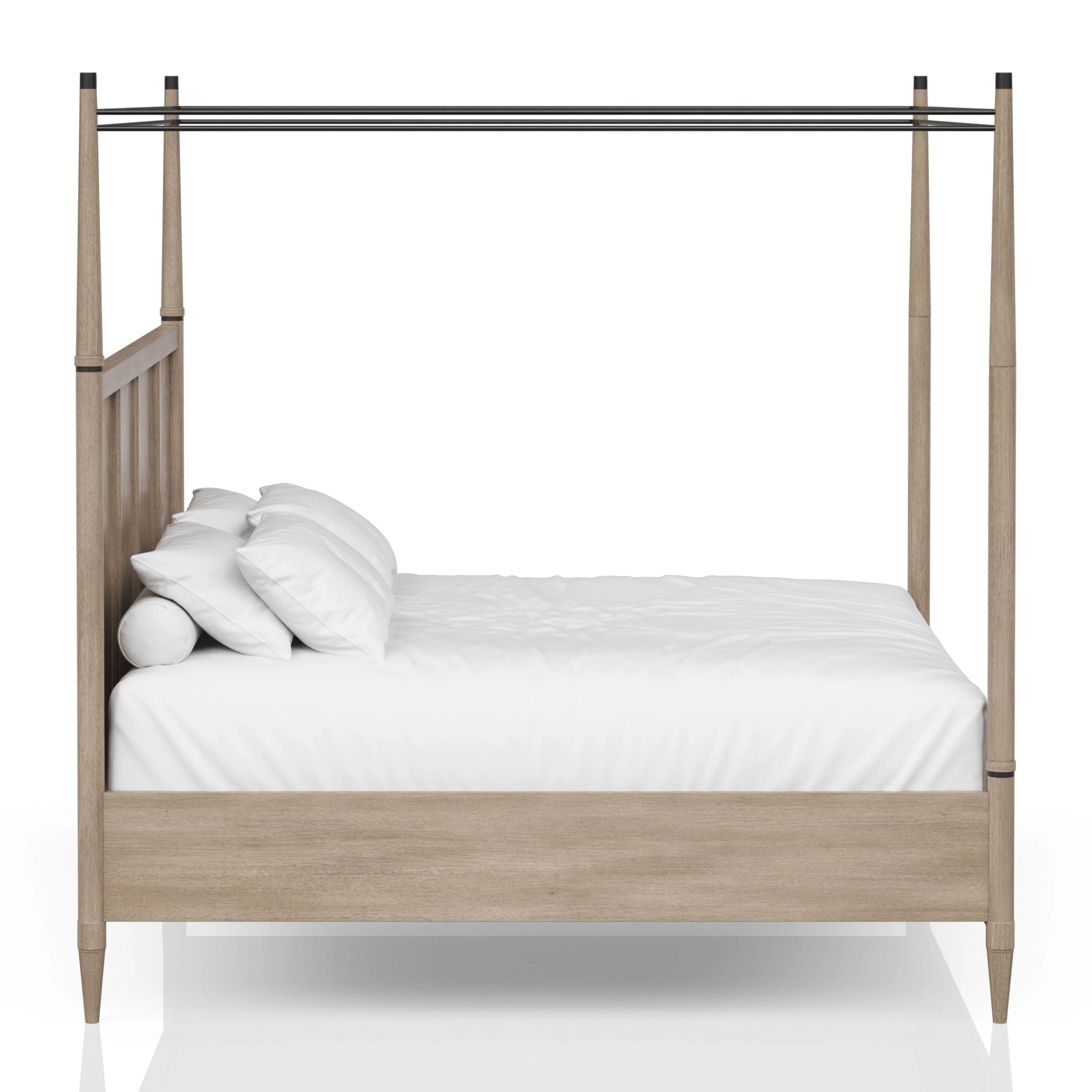 Avendale Queen Canopy Bed Bedroom Set - Image 3