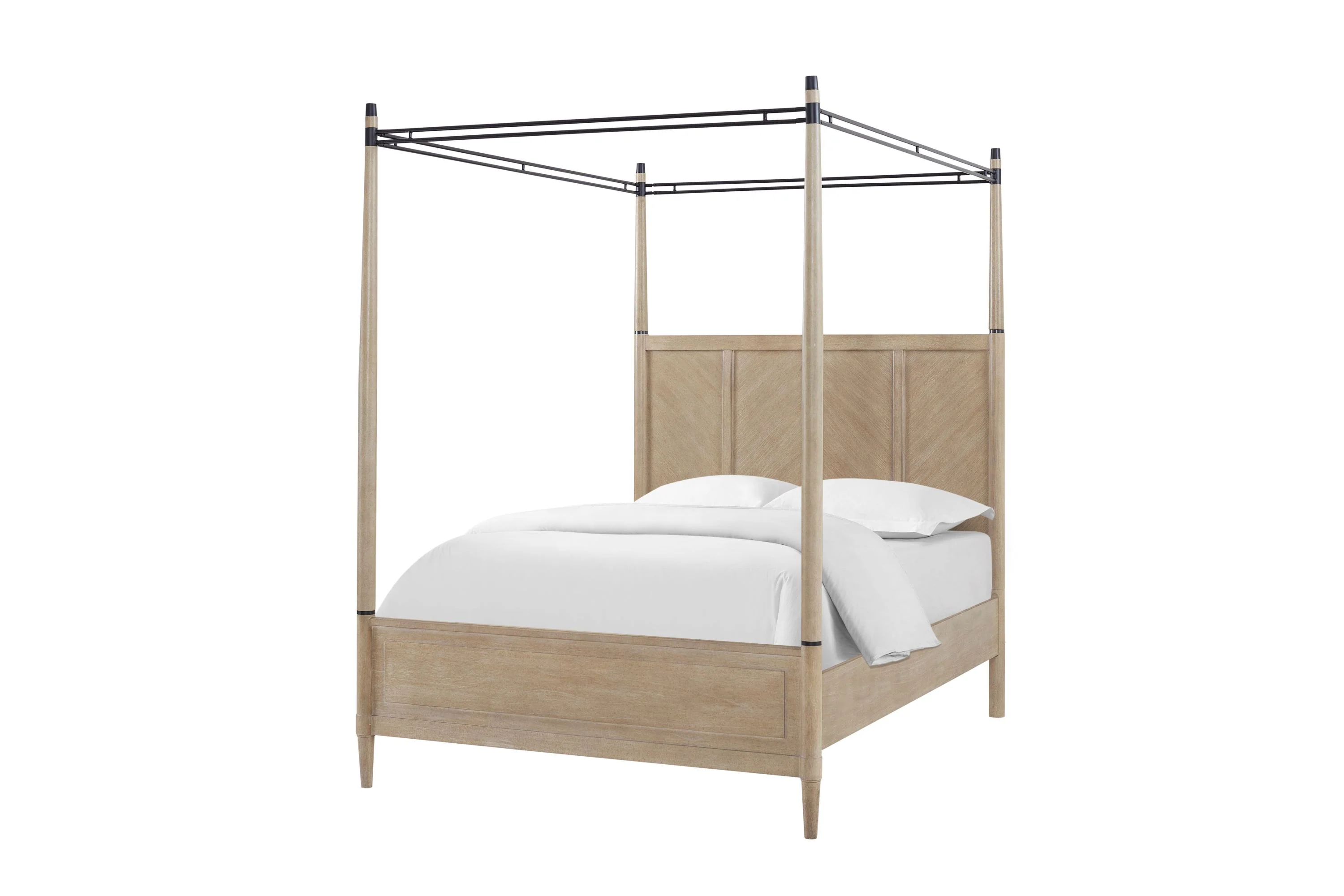 Avendale Queen Canopy Bed Bedroom Set - Image 5