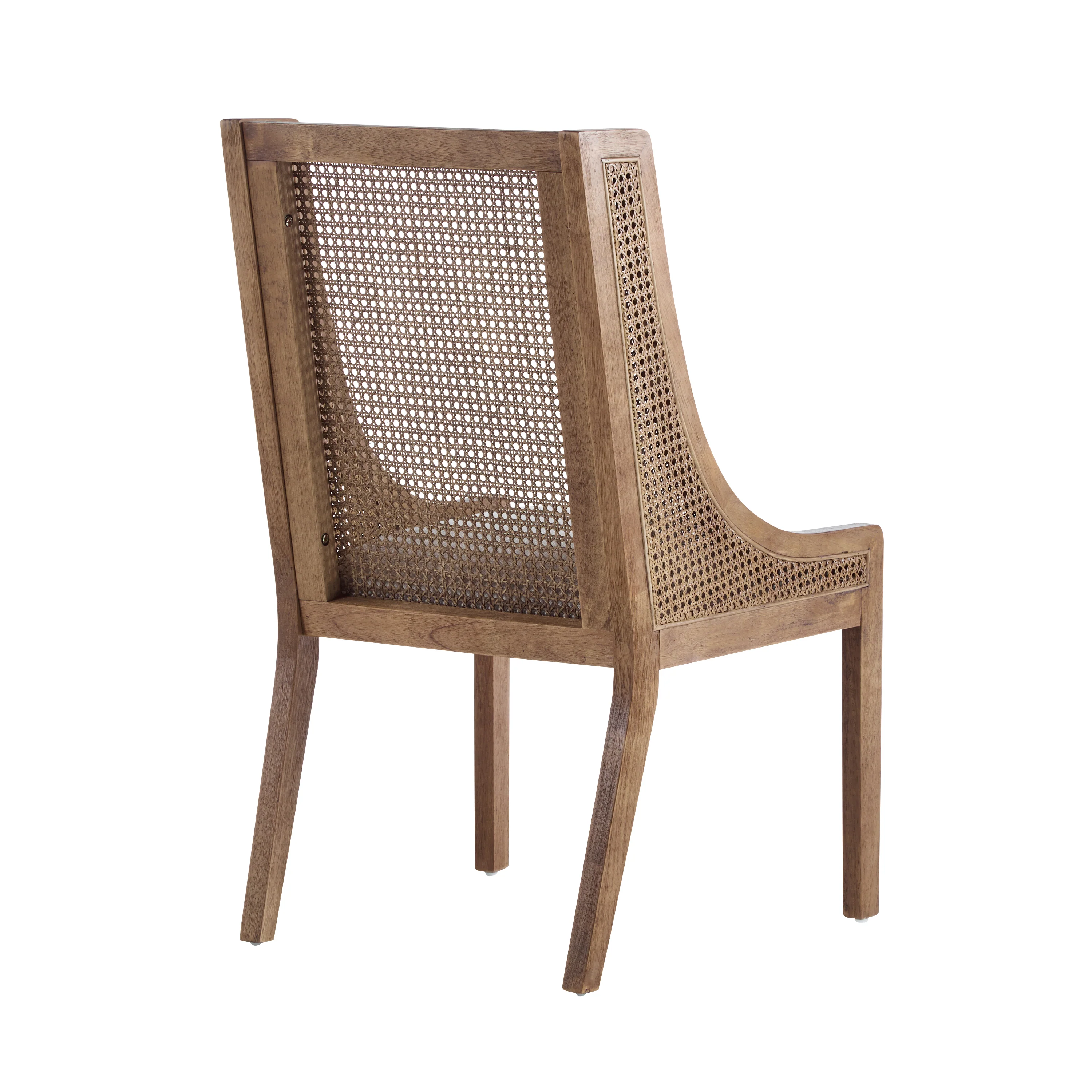 Rattan Wingback Dining Chair, Set of 2 - Image 7