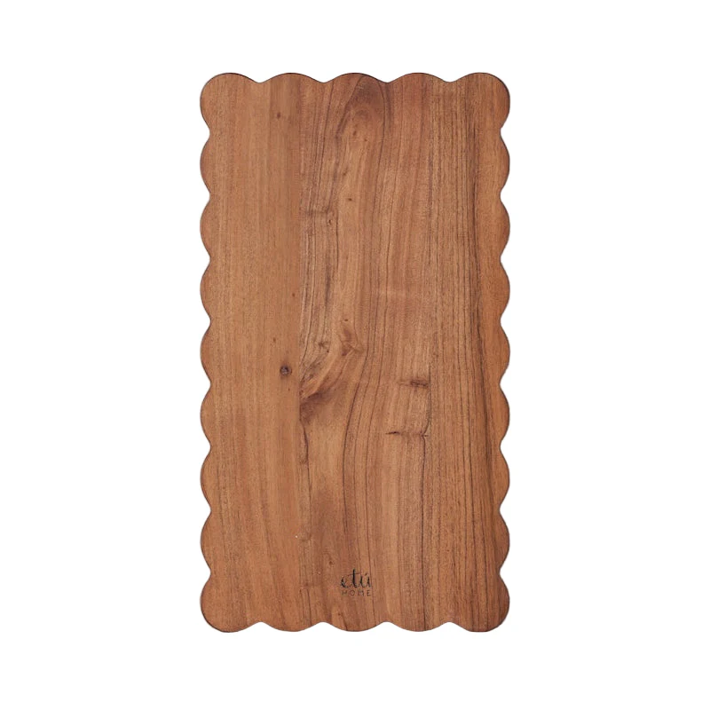 Rectangle Scalloped Cutting Board