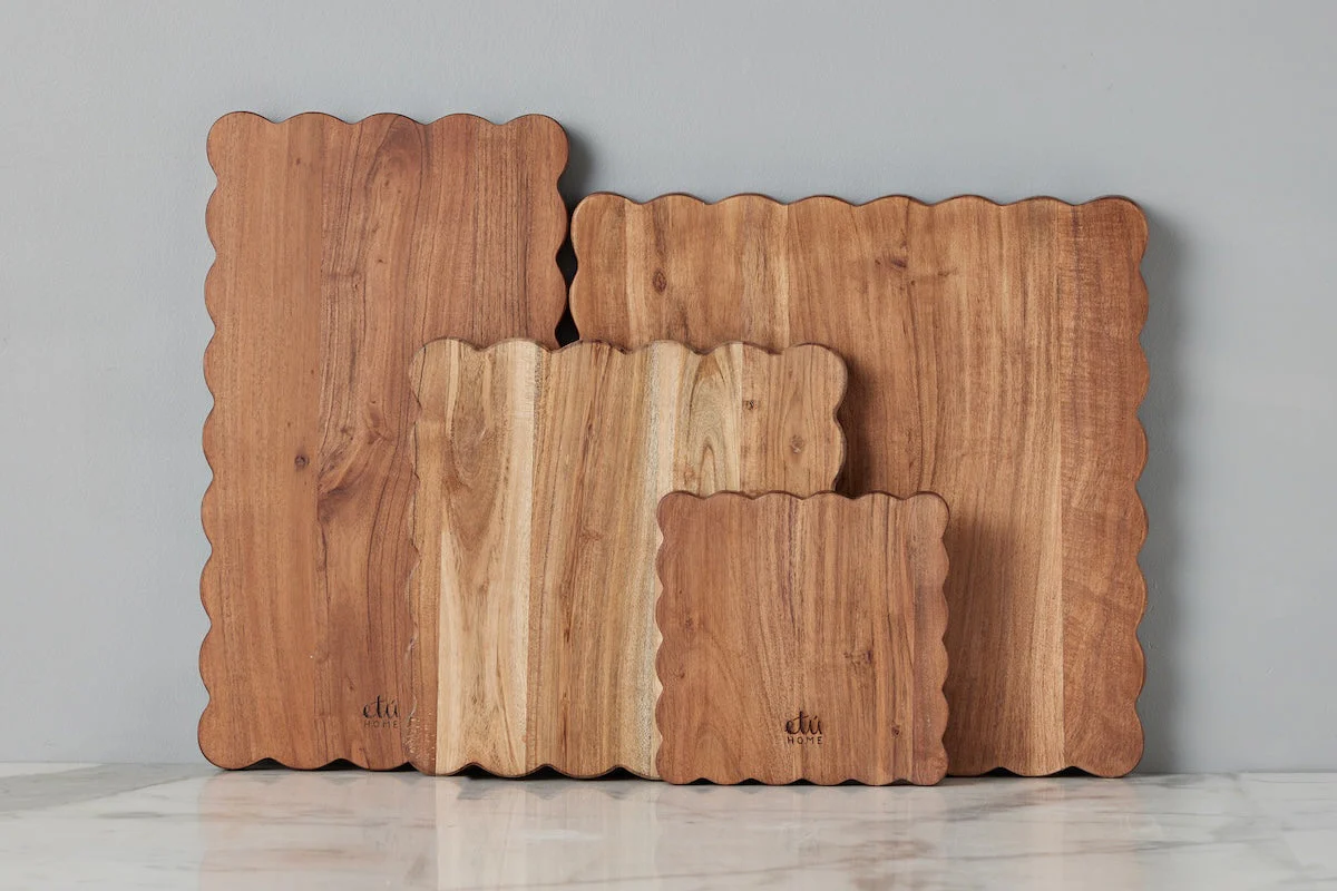 Rectangle Scalloped Cutting Board - Image 5