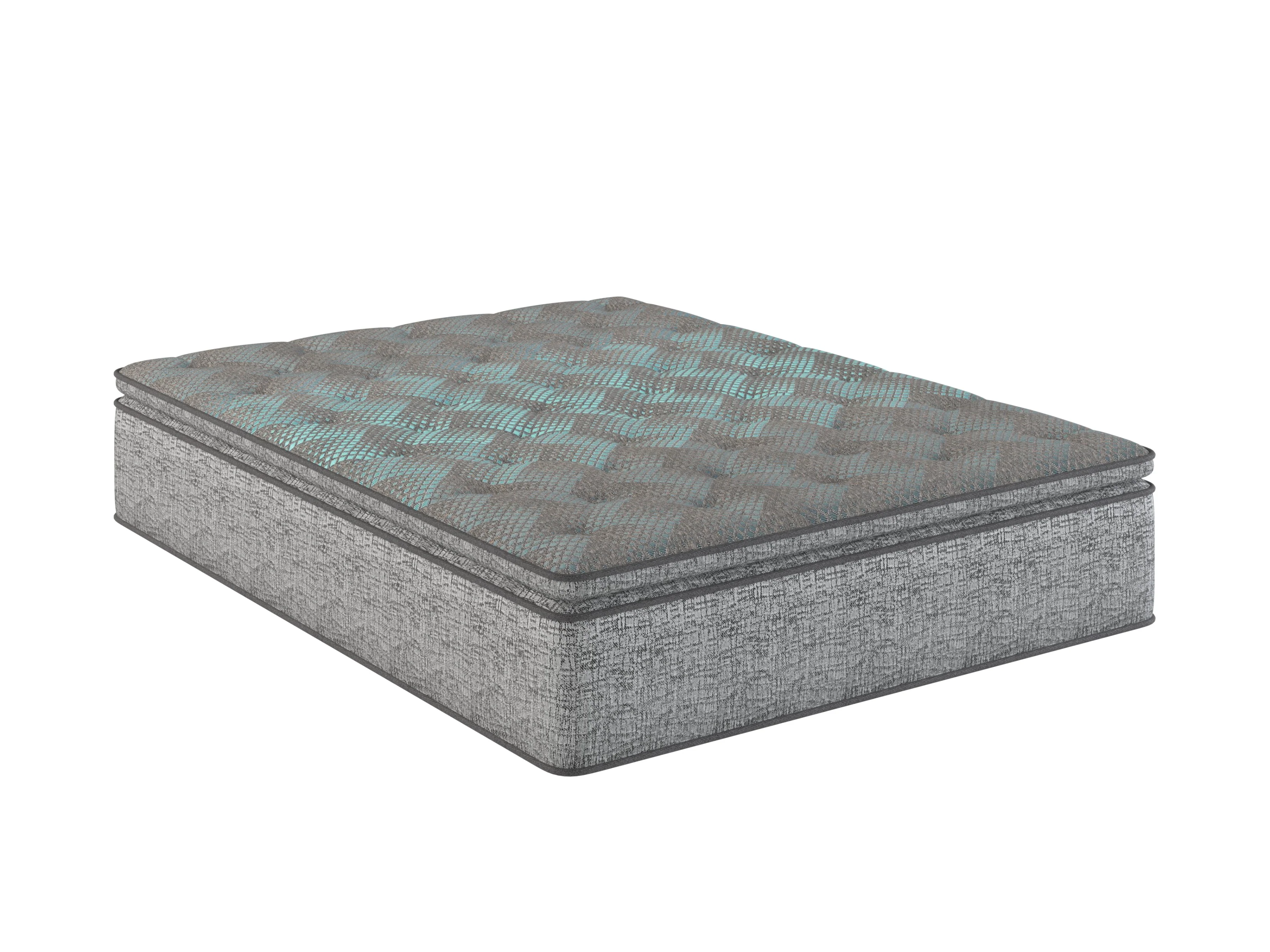 Restonic Comfort Care 14" Euro Top Hybrid Mattress, Individual Pocketed Coil Mattress, Plush Comfort - Image 5