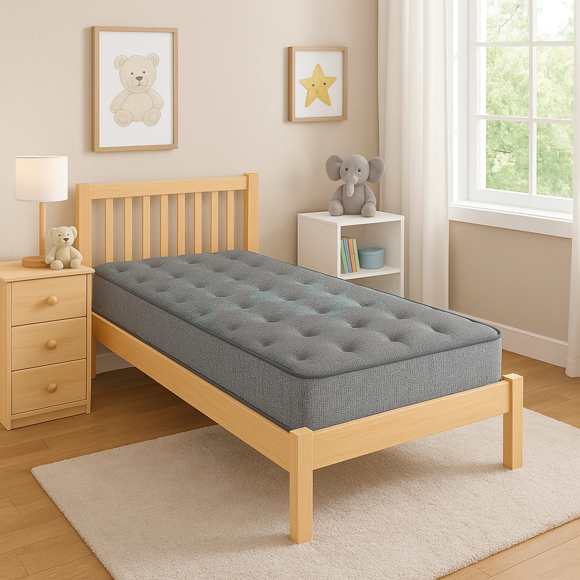 Restonic Comfort Care 7" Foam Core Mattress, Medium Comfort - Image 3