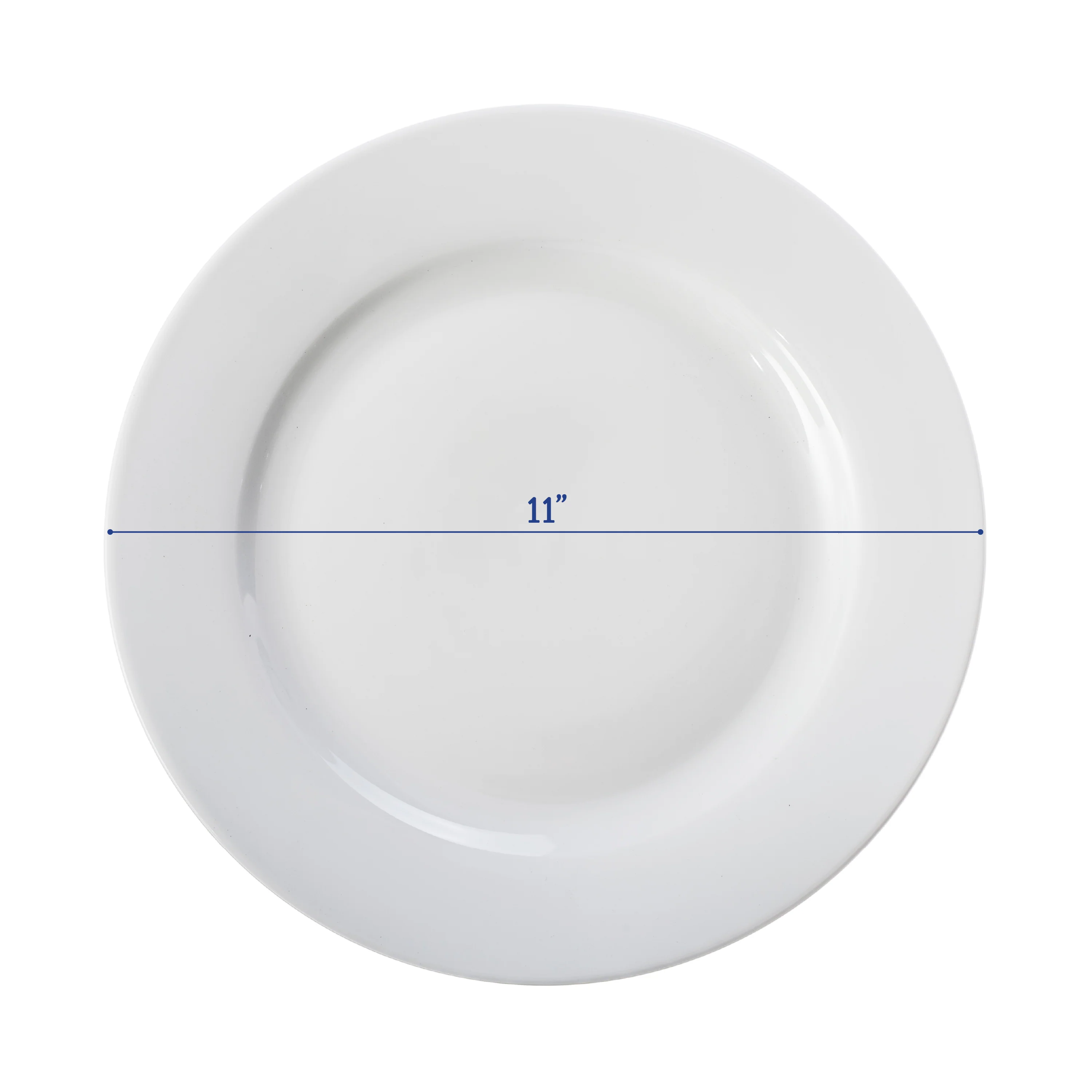 Rim Set of 4 Dinner Plates - Image 3