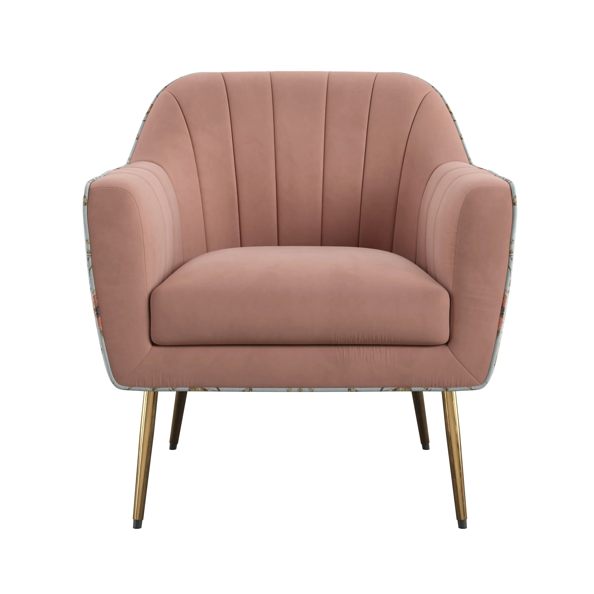Rose Pink Accent Chair - Image 3